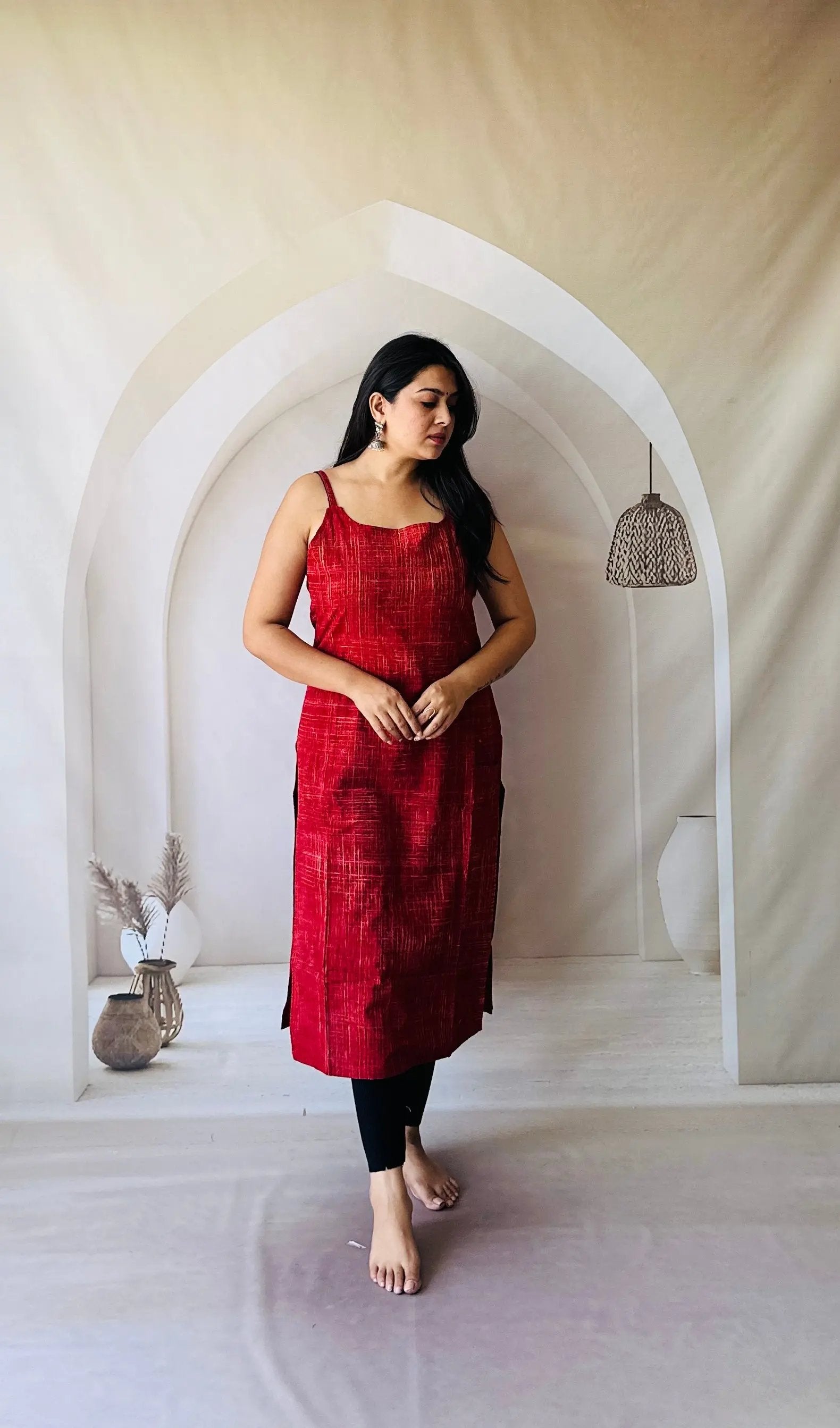 Brush Spaghetti Kurti RAKHIYO