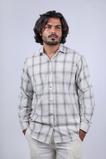 Kala Cotton Checks Full Sleeves Shirt RAKHIYO