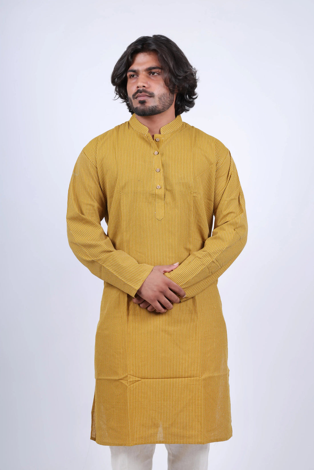 Cotton Kantha Long Kurta RAKHIYO