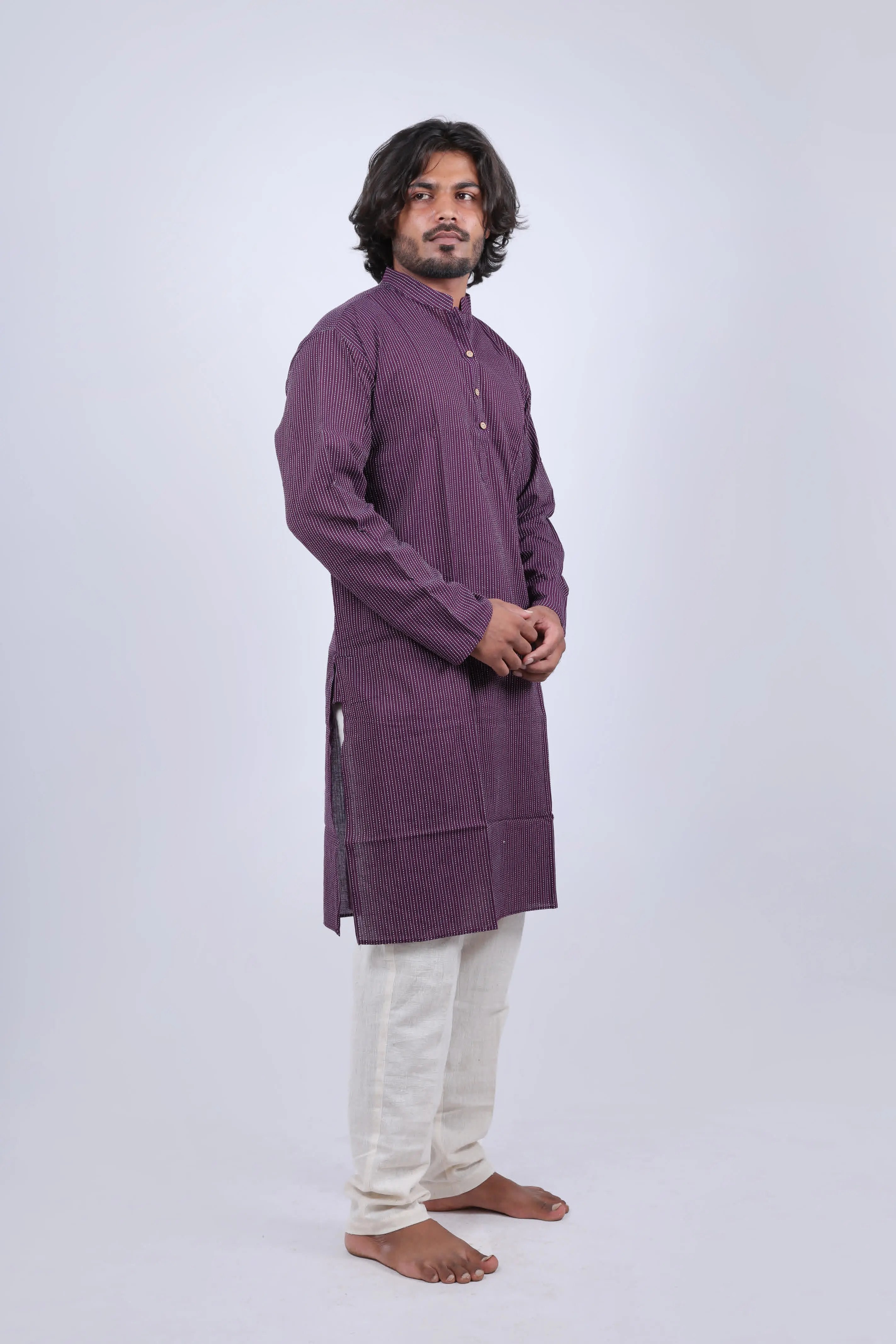 Cotton Kantha Long Kurta RAKHIYO
