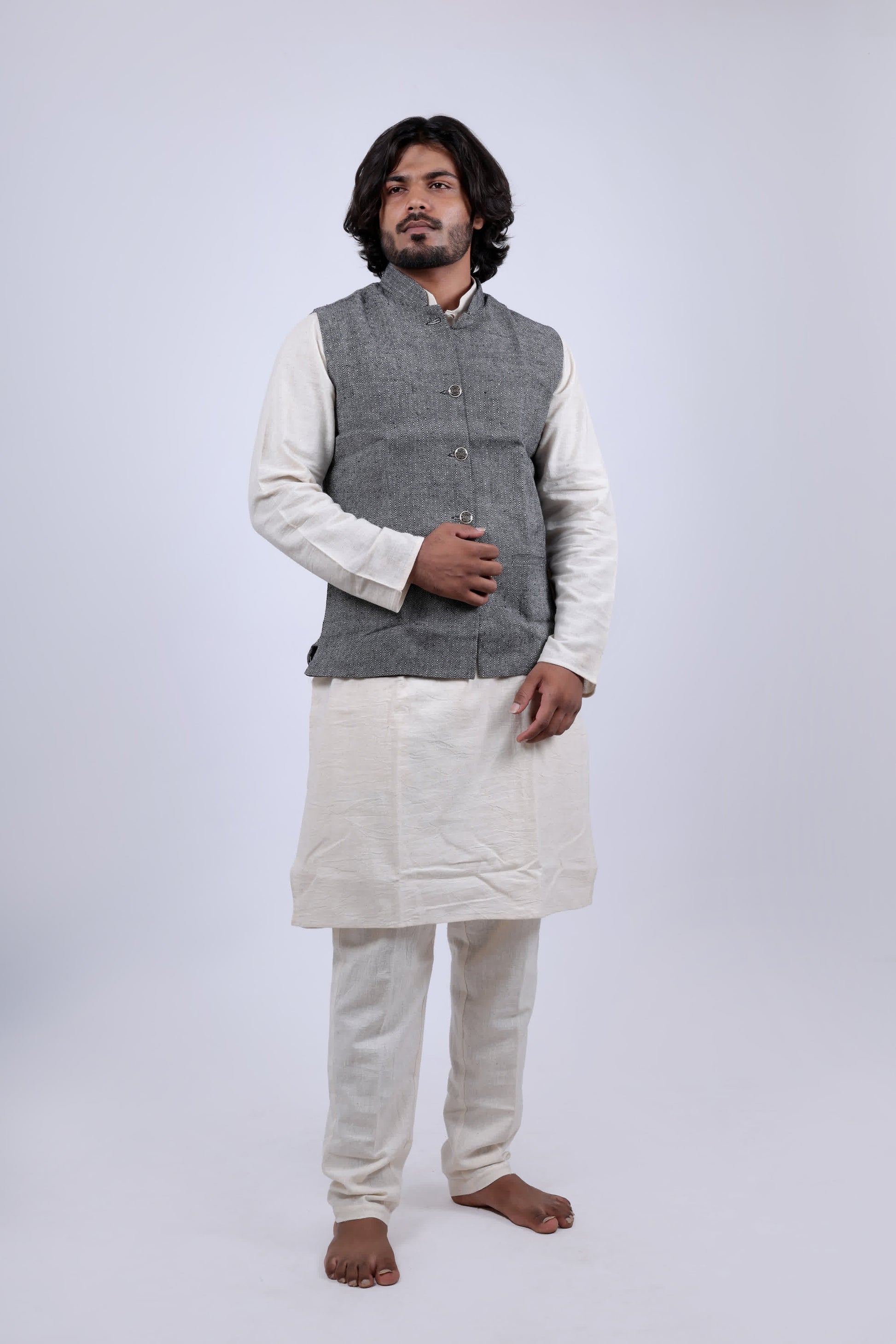 Kala Cotton Diamond Jacket RAKHIYO