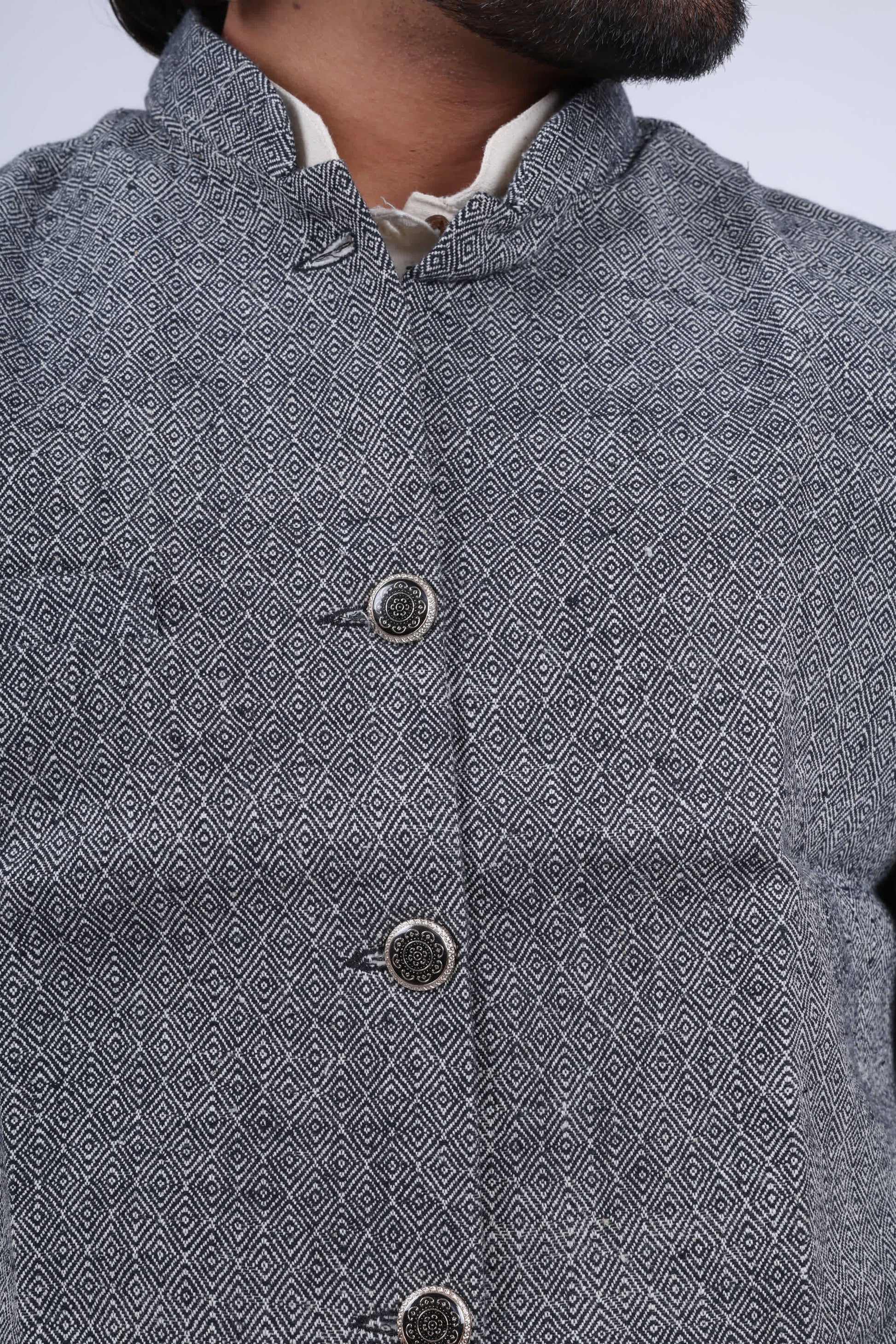 Kala Cotton Diamond Jacket RAKHIYO