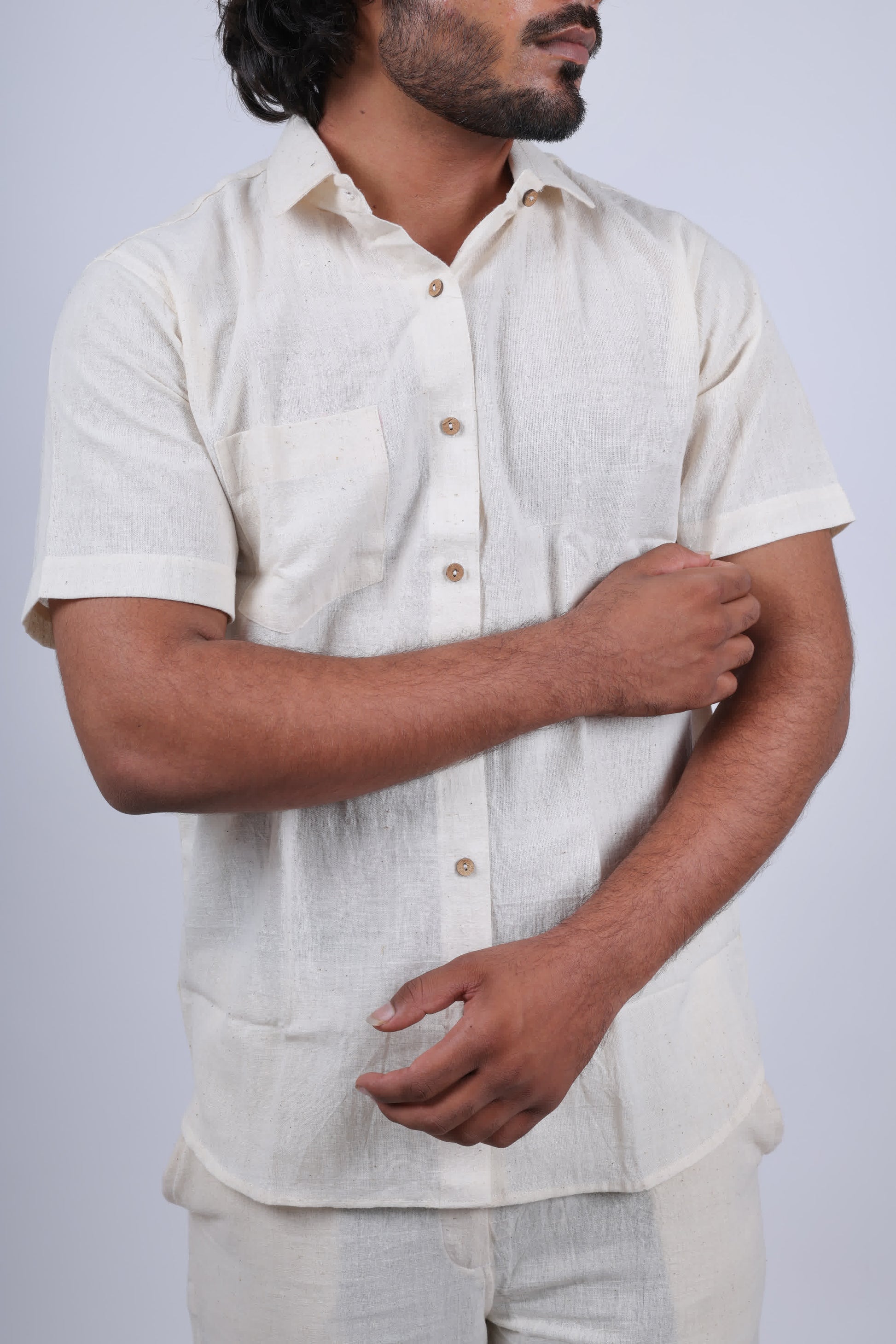 Kala Cotton Half Sleeves Shirt RAKHIYO