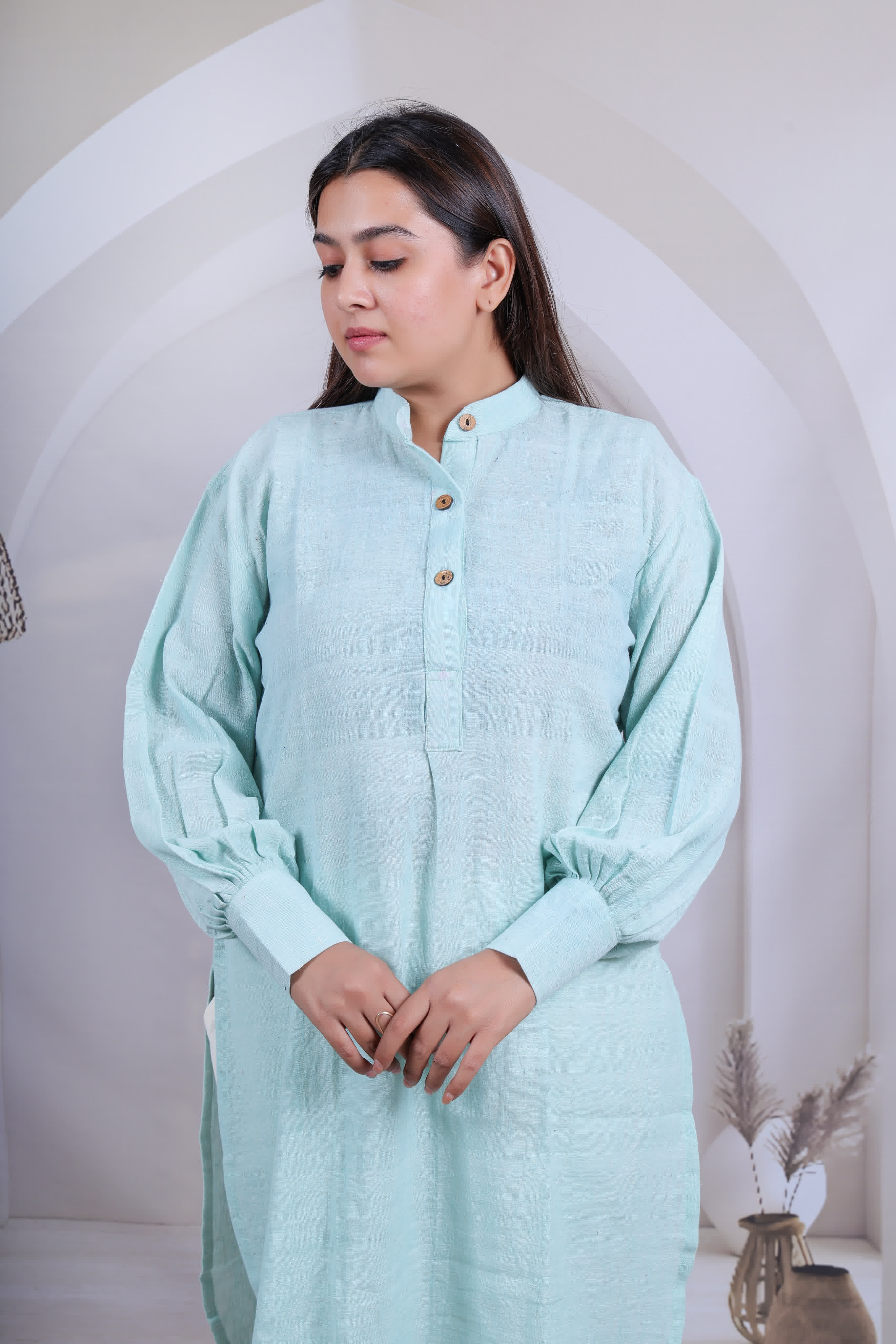 Simran Kala Cotton Pathani Style Kurti RAKHIYO