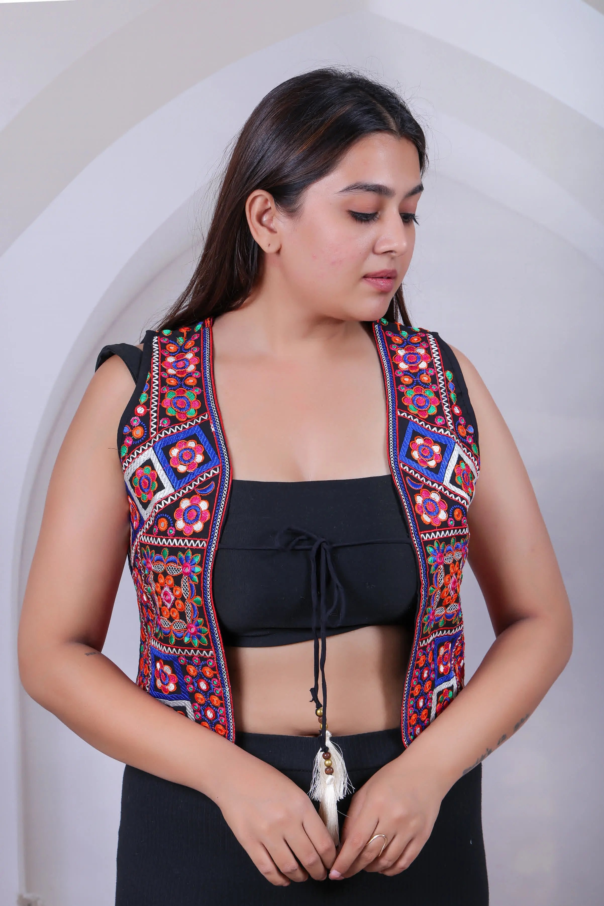 Kutchi Embroidered Jacket RAKHIYO