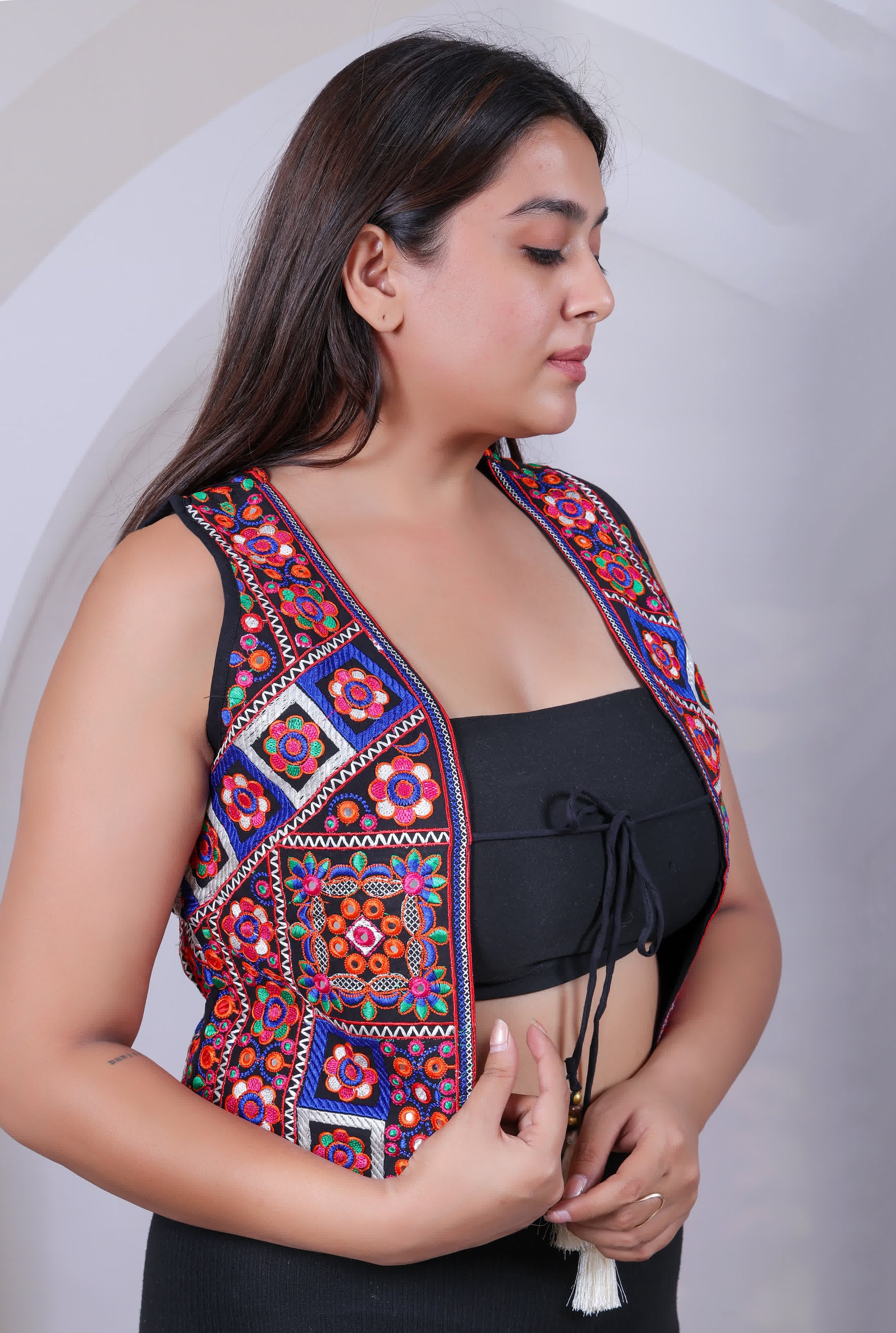 Kutchi Embroidered Jacket RAKHIYO