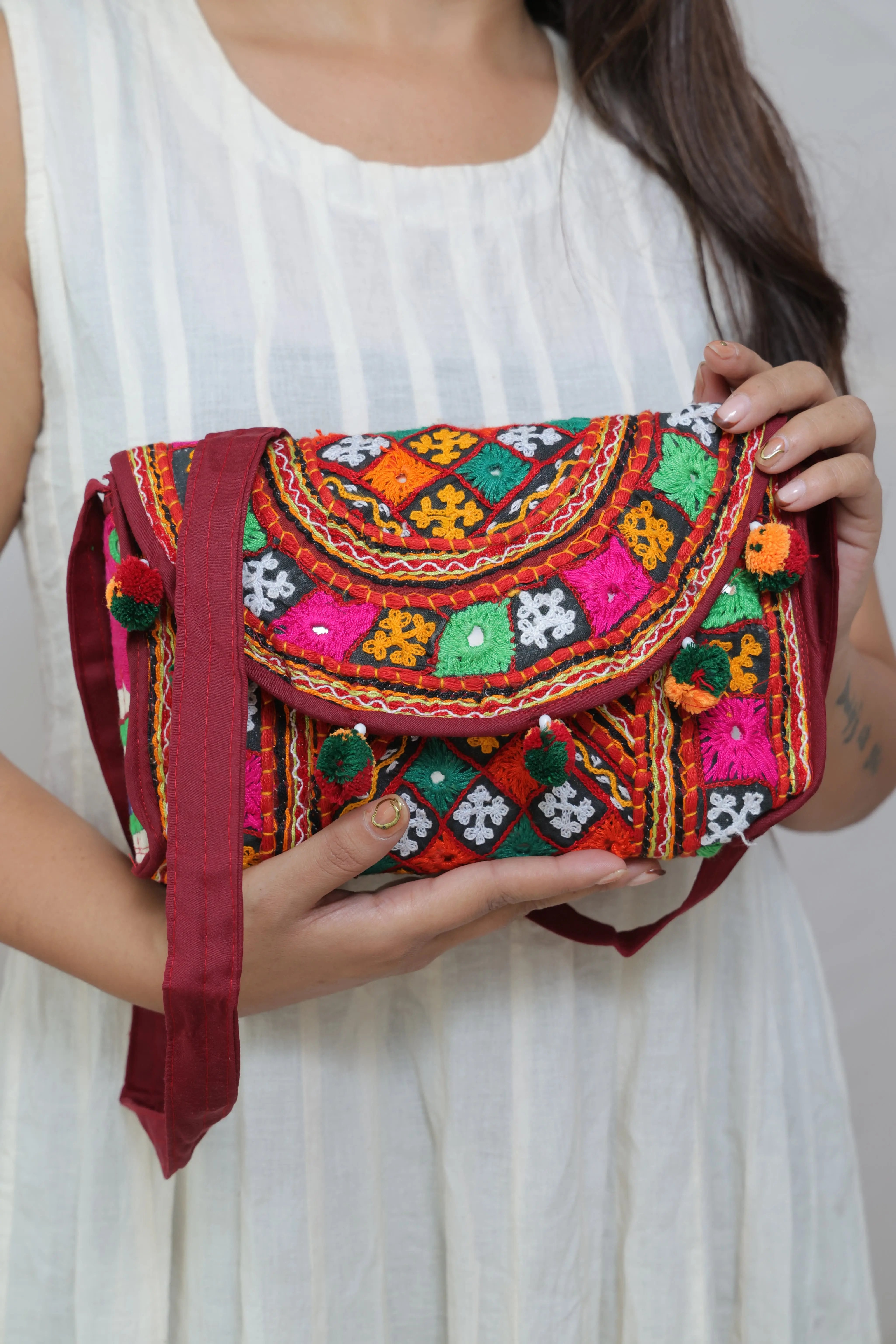Kutchh Handwork Mini Sling Bag RAKHIYO