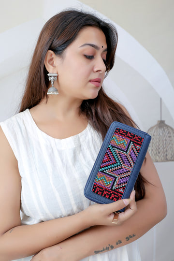 Embroidered Wallet