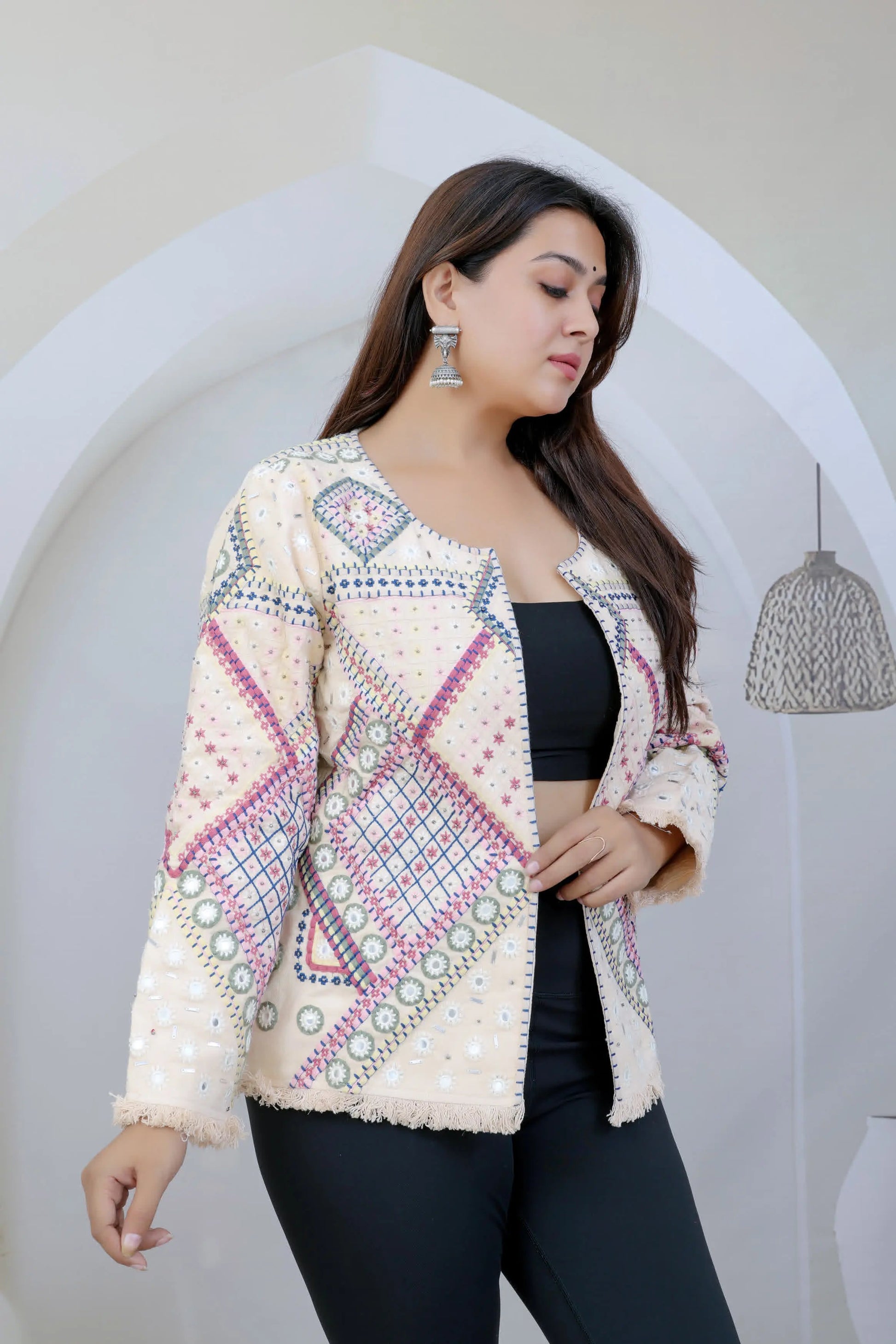 Kalindi Embroidered Jacket RAKHIYO