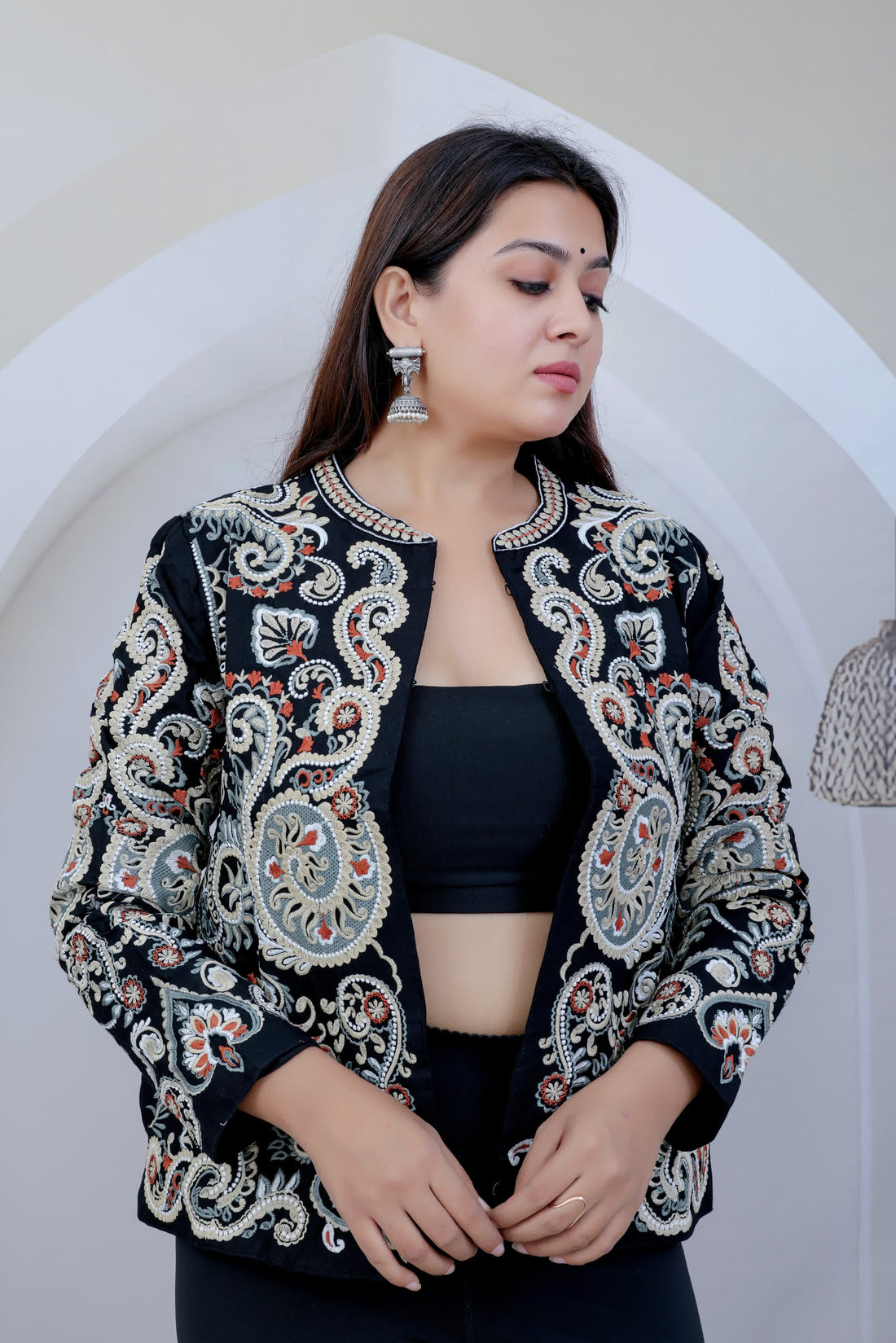 Kasida Embroidered Jacket RAKHIYO