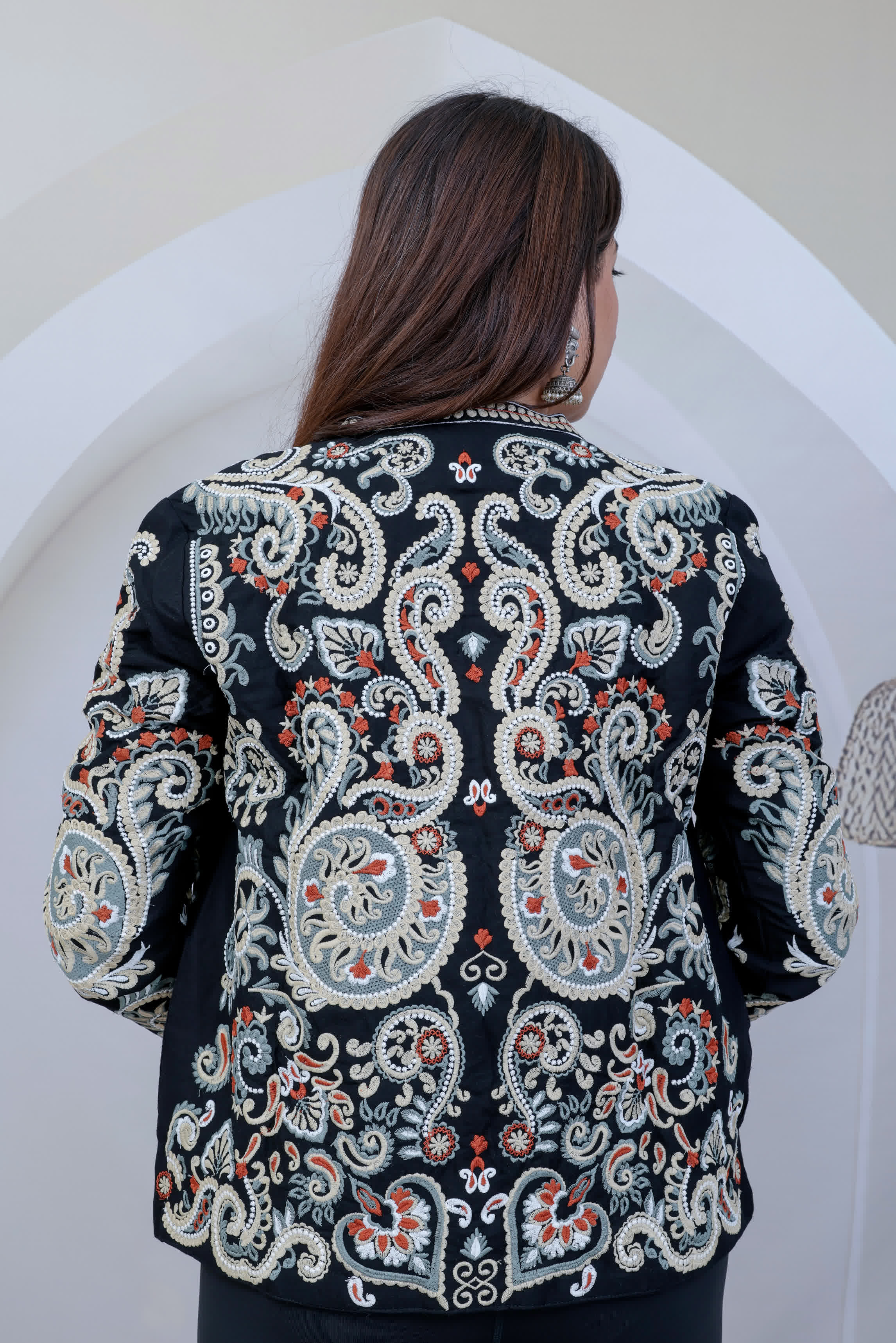 Kasida Embroidered Jacket RAKHIYO