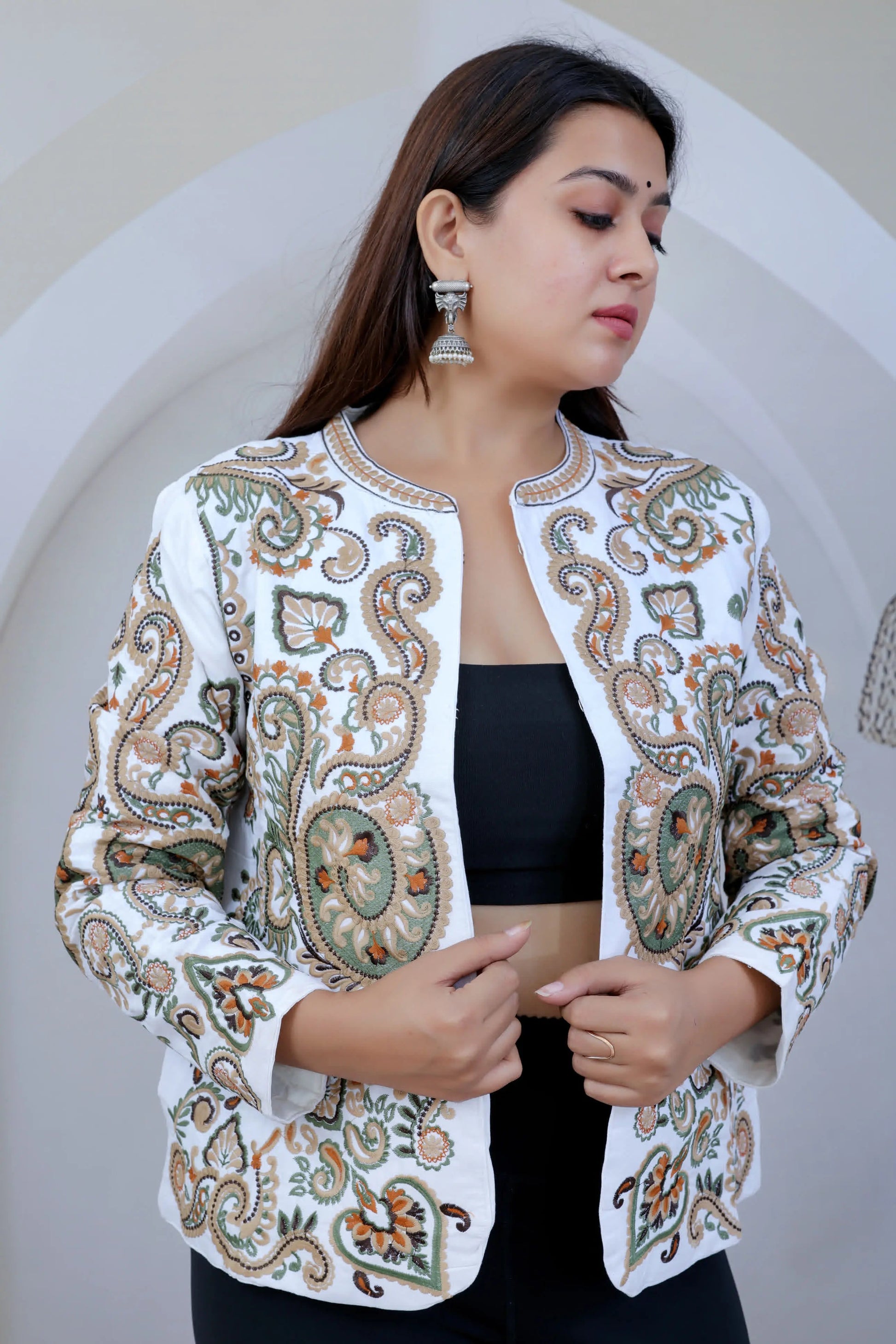 Kasida Embroidered Jacket RAKHIYO
