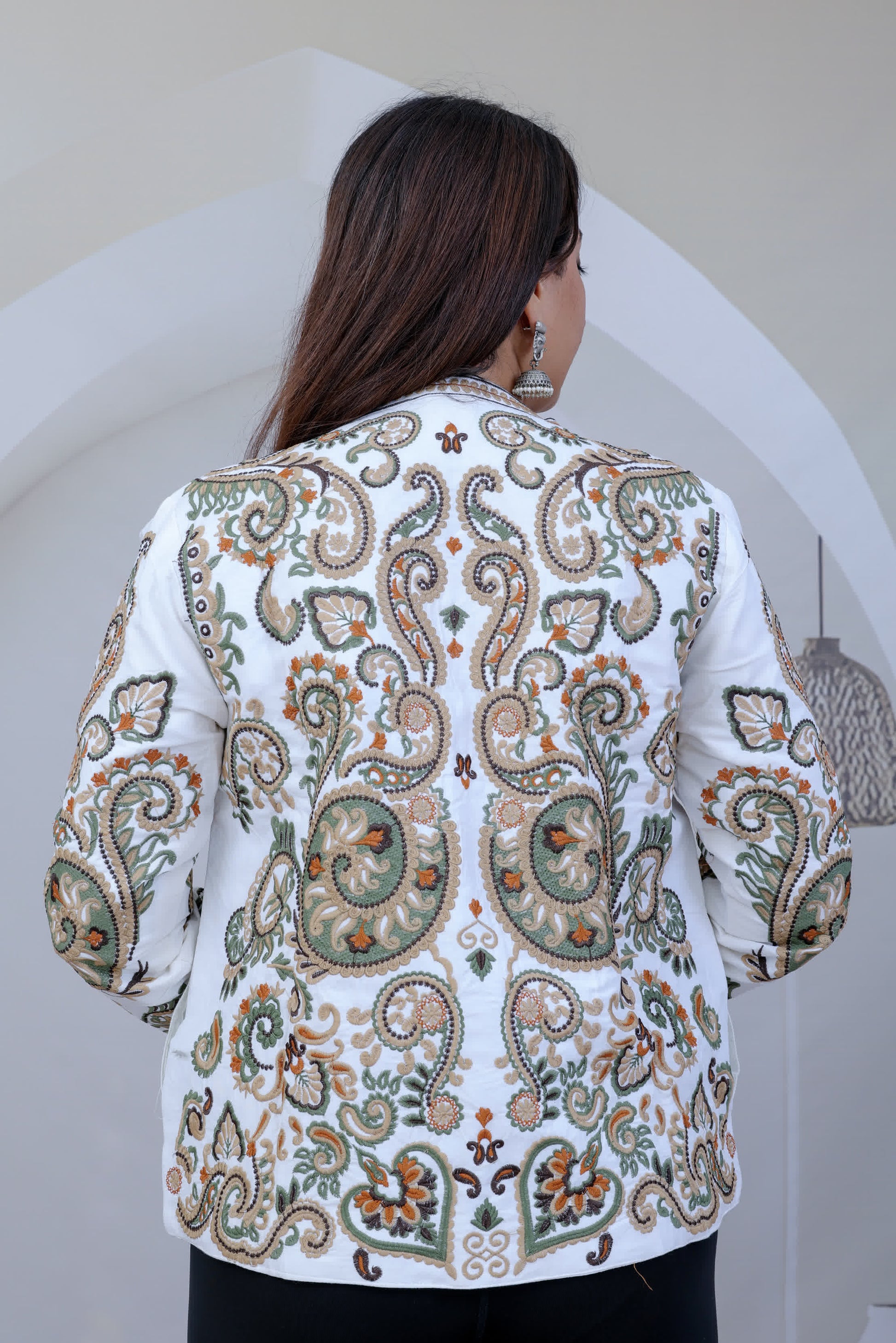 Kasida Embroidered Jacket RAKHIYO