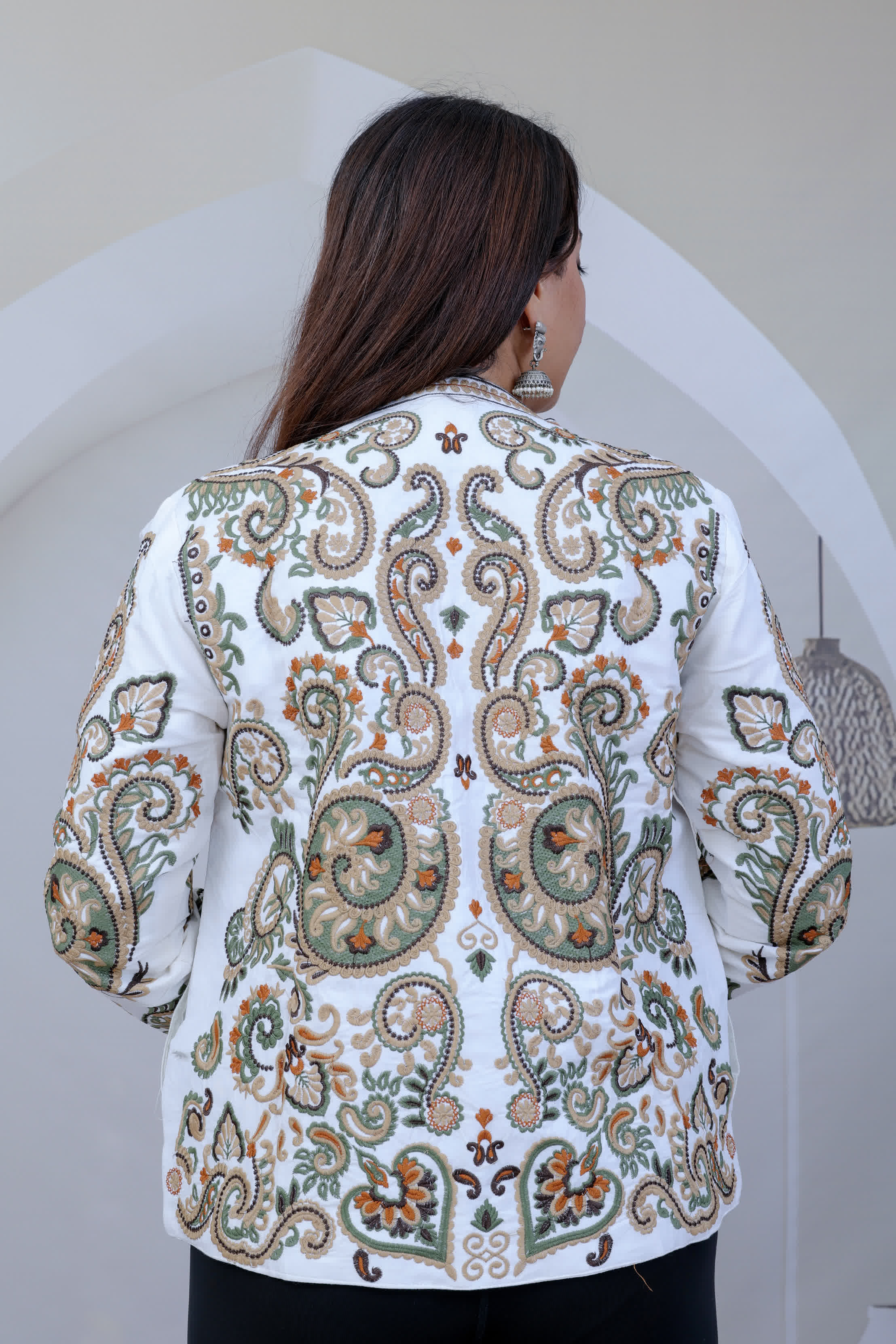 Kasida Embroidered Jacket RAKHIYO