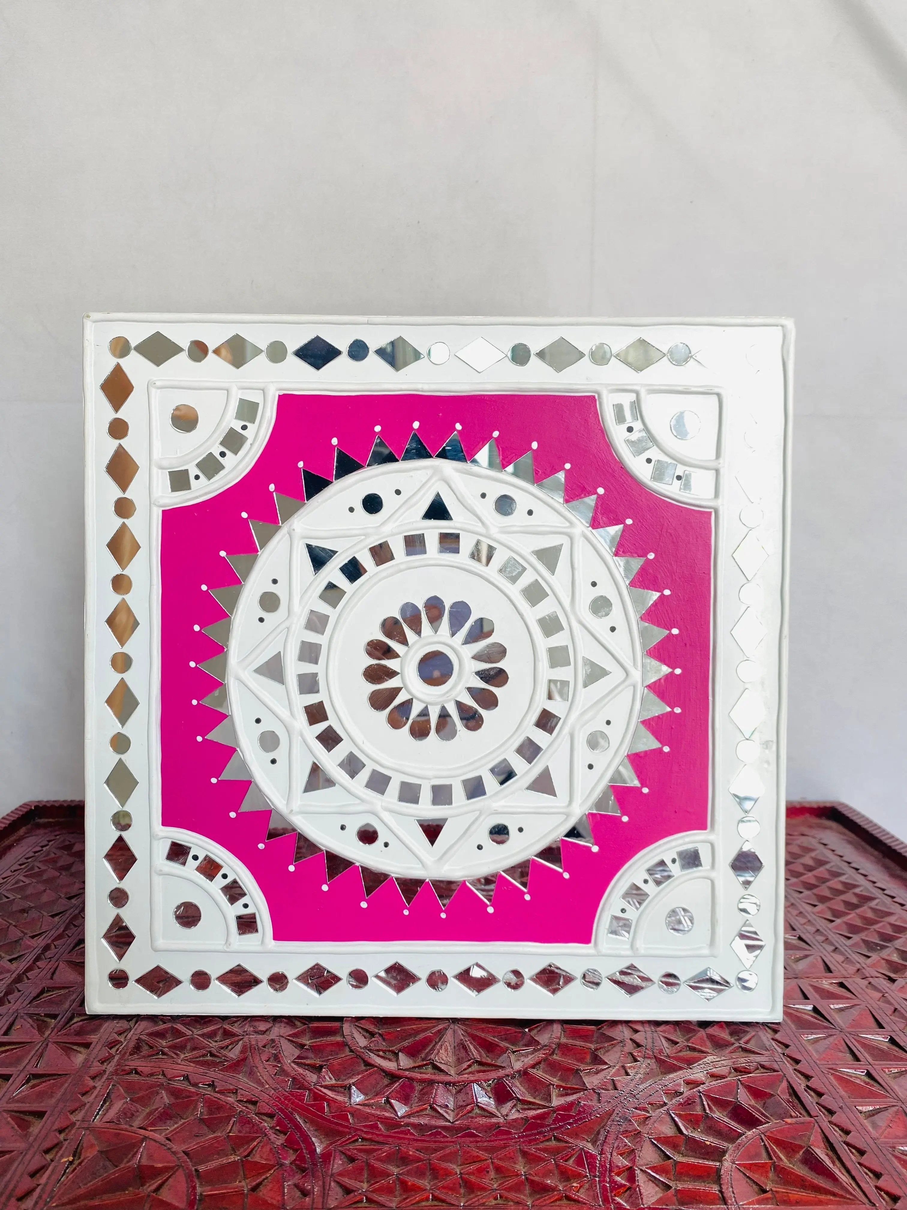 Mud Work Frame Wall Decorative RAKHIYO