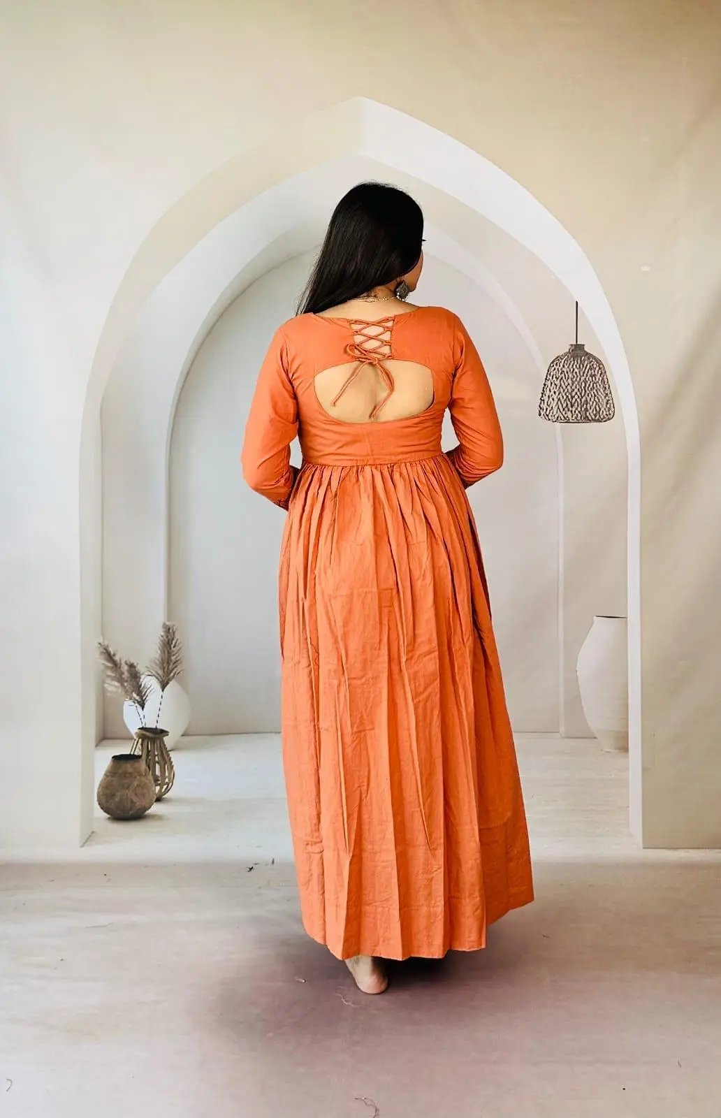 Kriti Plain Real Mirror One Piece Kurti RAKHIYO