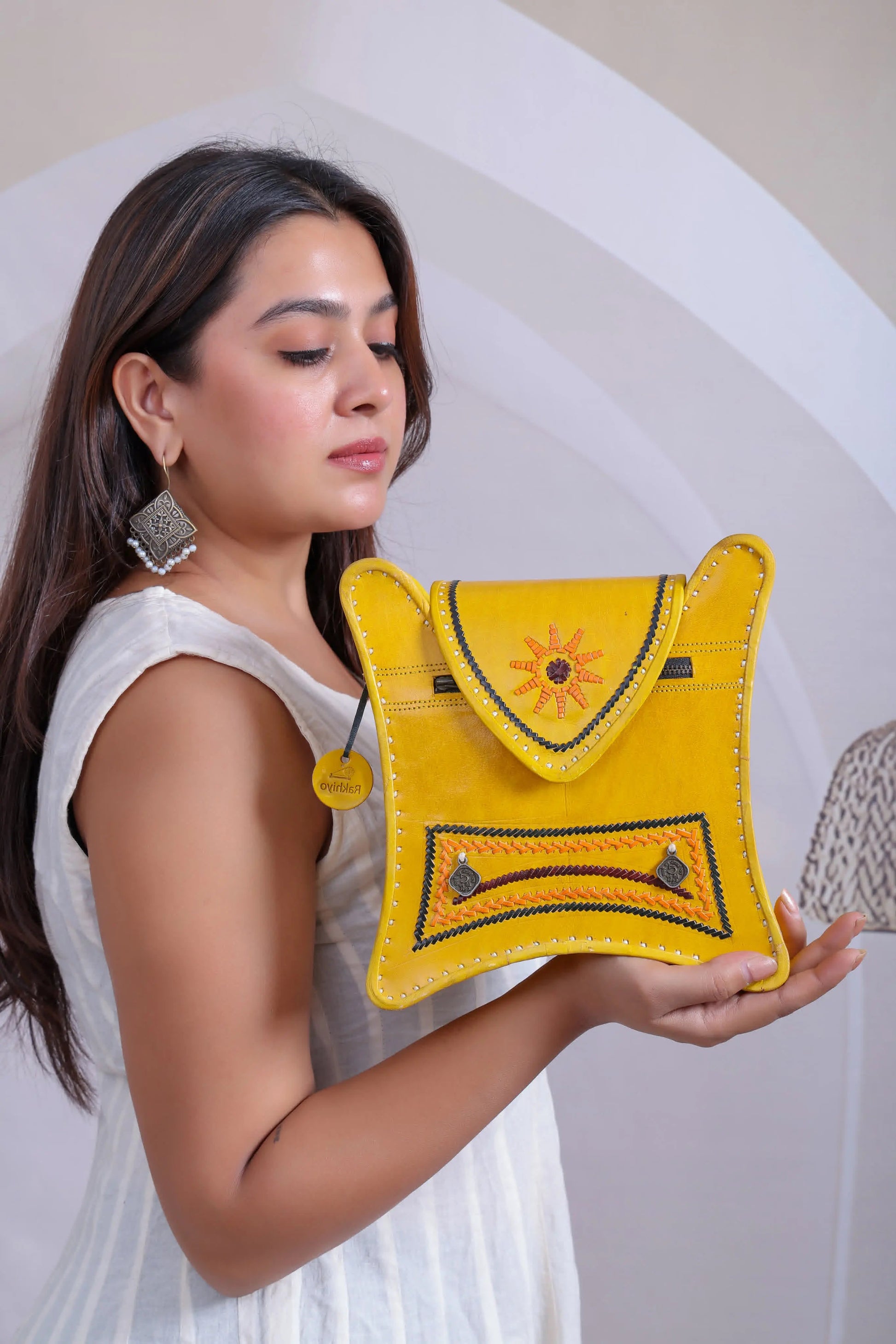 Yellow Quadri - The Sling RAKHIYO