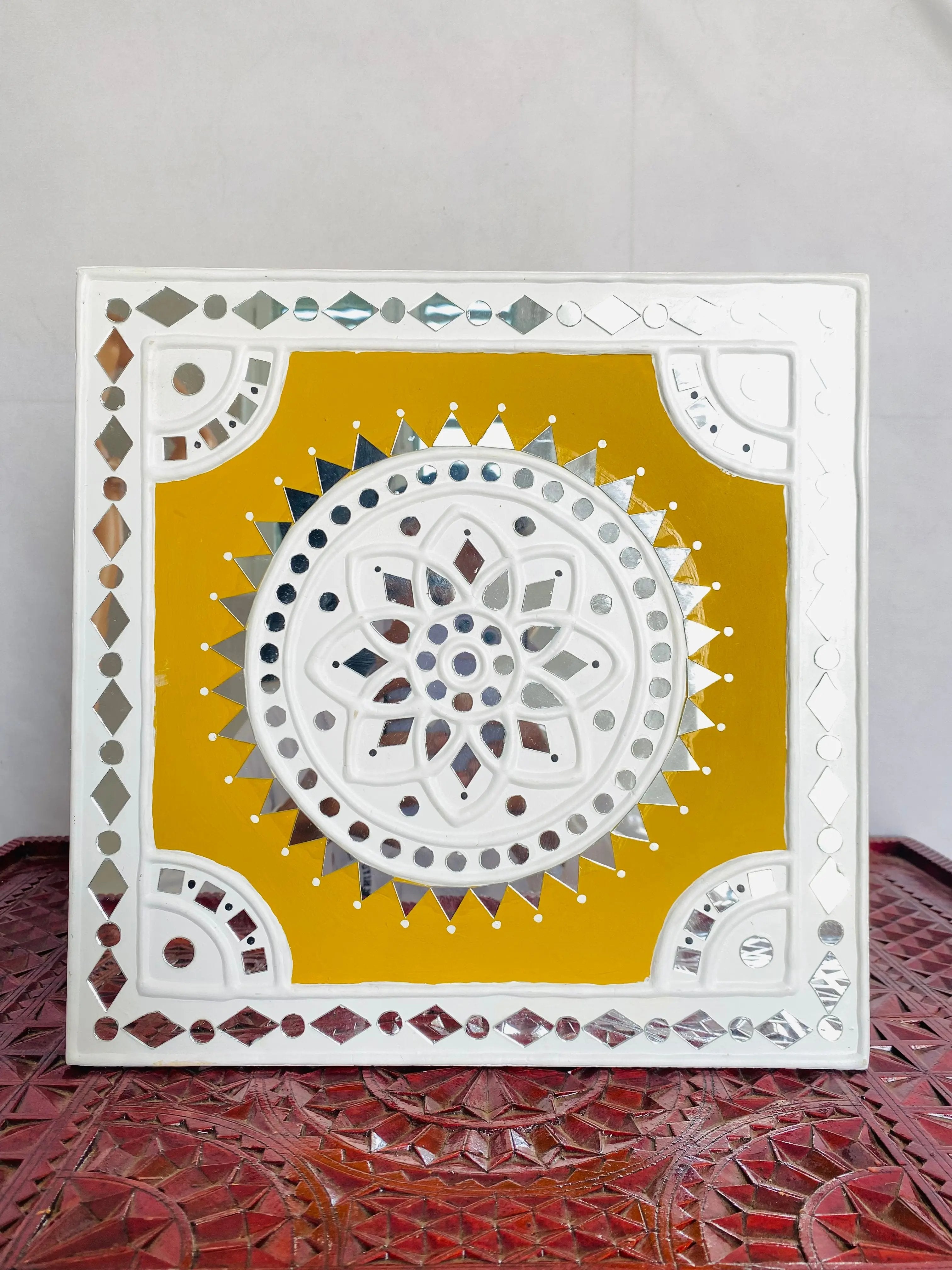 Mud Work Frame Wall Decorative RAKHIYO