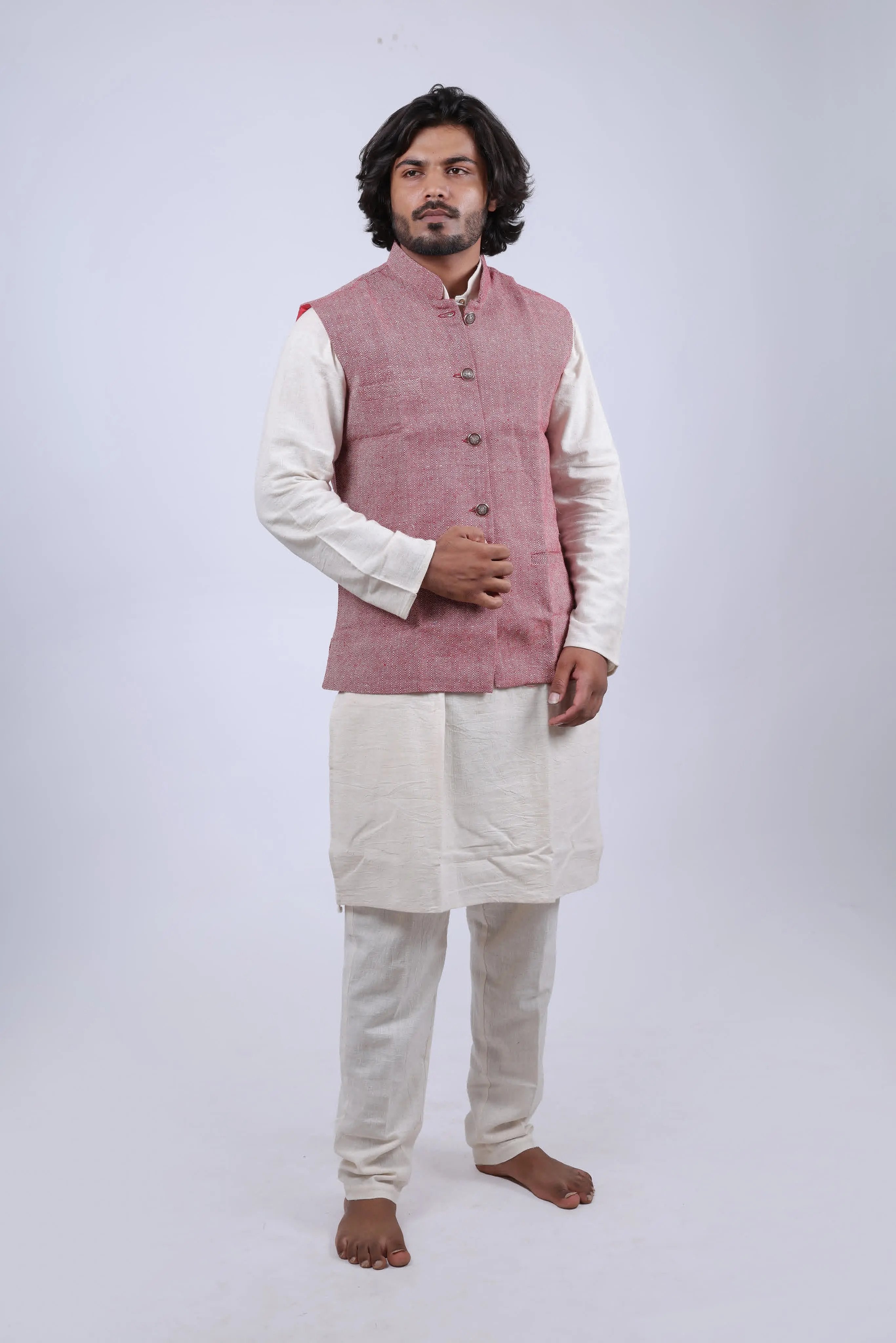 Kala Cotton Diamond Jacket RAKHIYO
