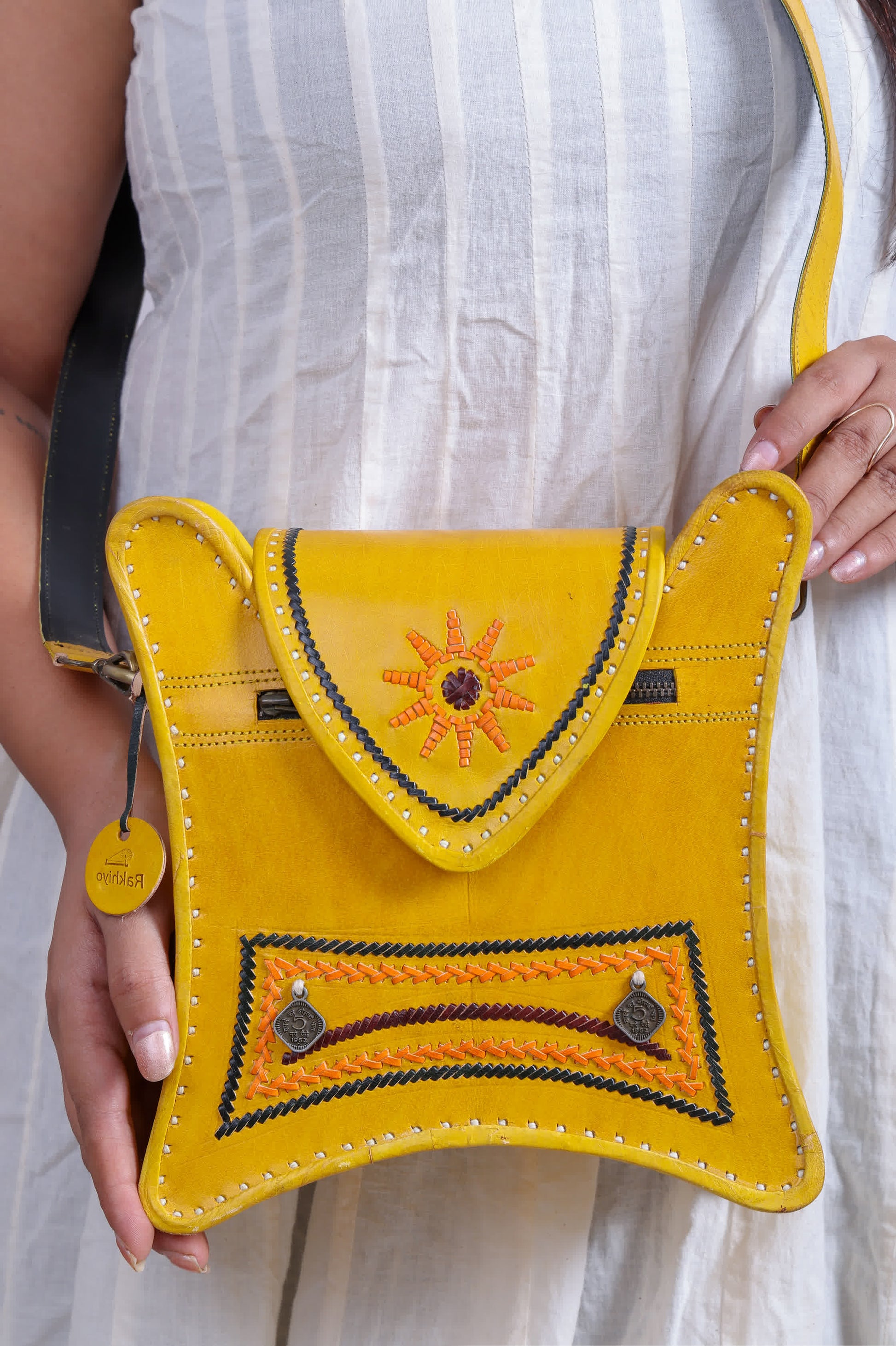 Yellow Quadri - The Sling RAKHIYO