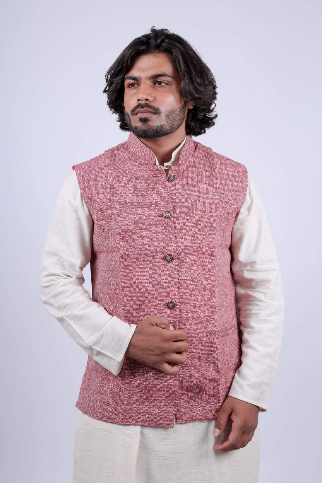 Kala Cotton Diamond Jacket RAKHIYO