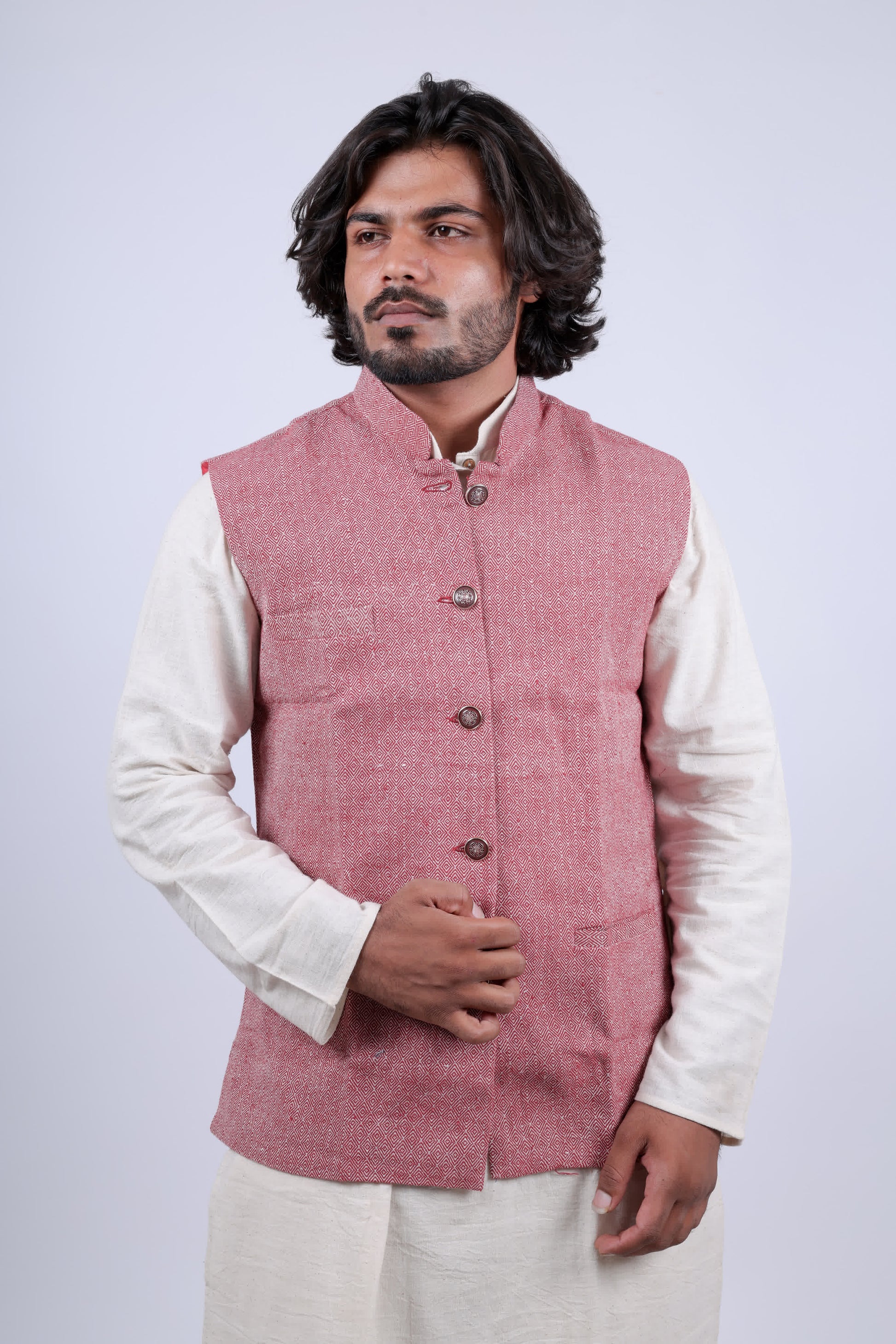 Kala Cotton Diamond Jacket RAKHIYO