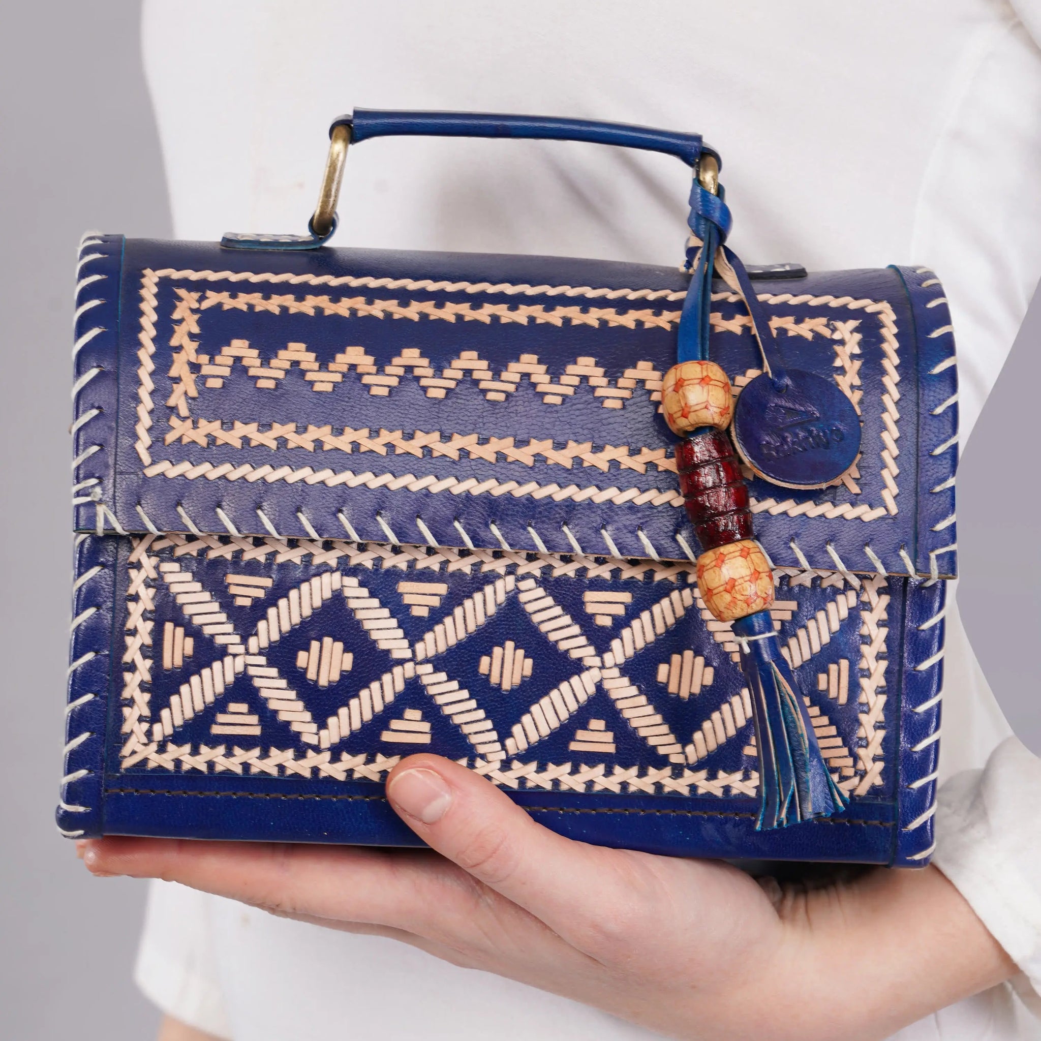 Blue Kutchhi Hut - The Sling RAKHIYO