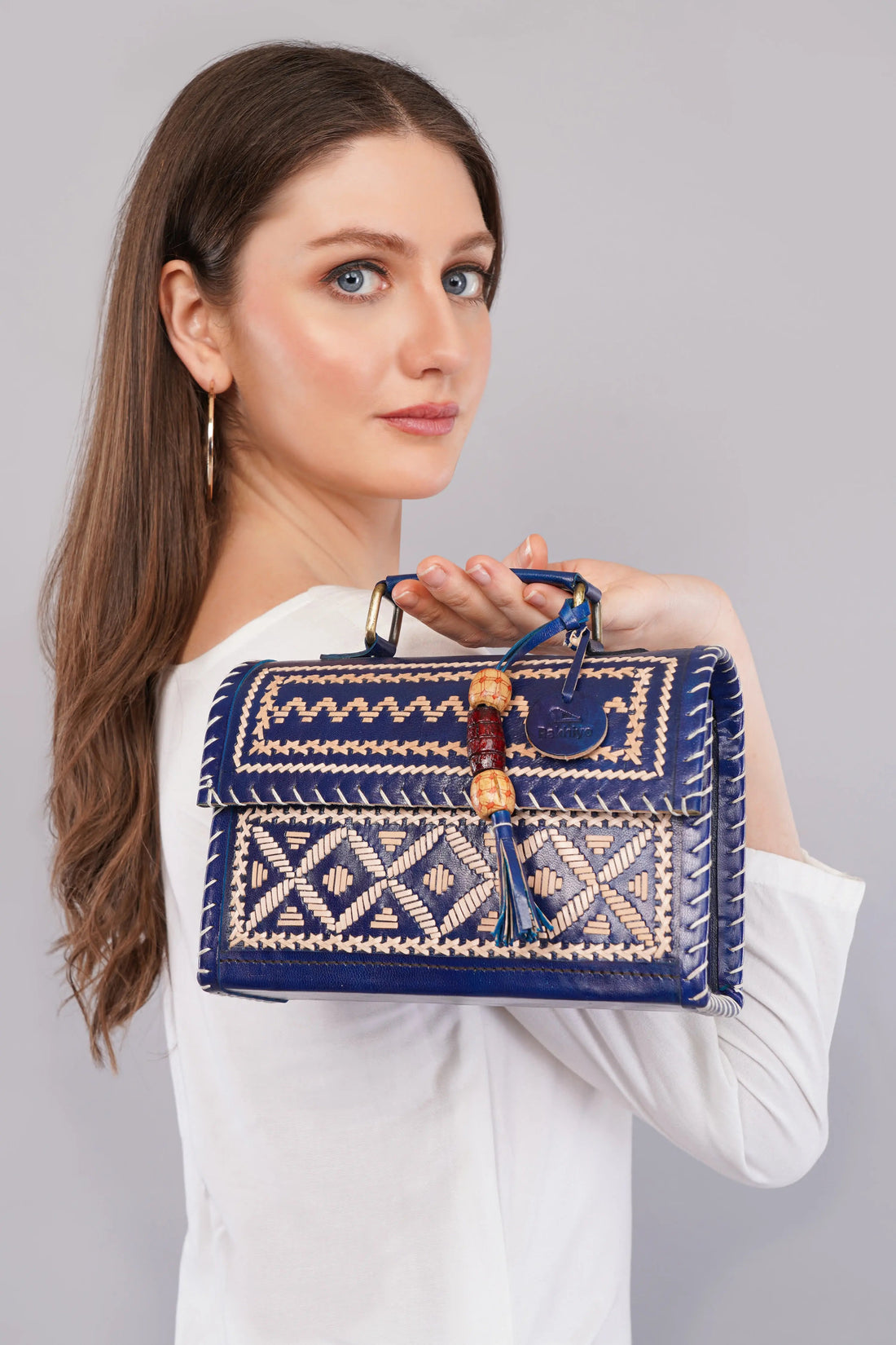 Blue Kutchhi Hut - The Sling RAKHIYO