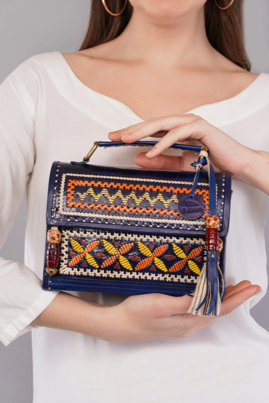 Blue Antique Hut - The Sling RAKHIYO