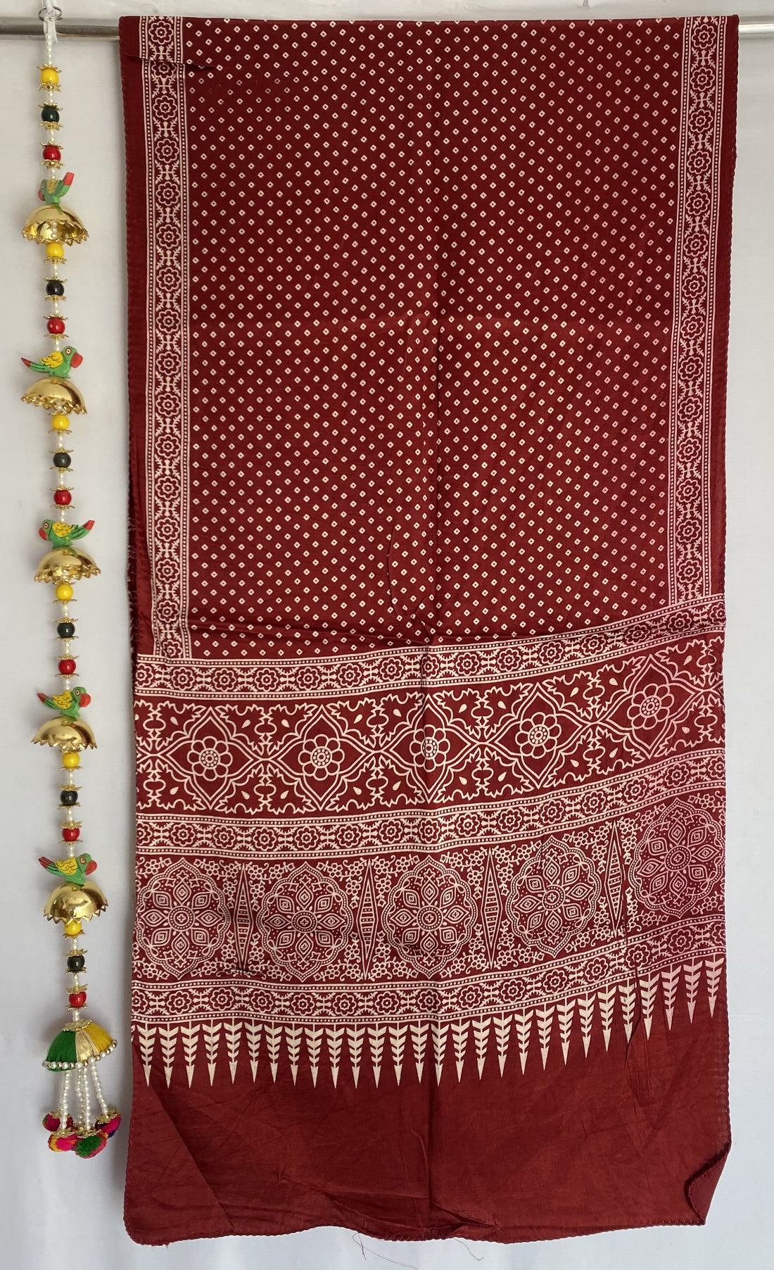 Bandhani Mashroo Stoles