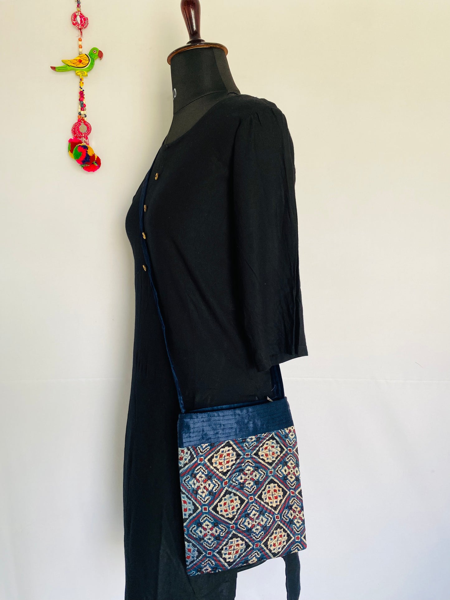 Ajarakh Mushroo Sling Bag