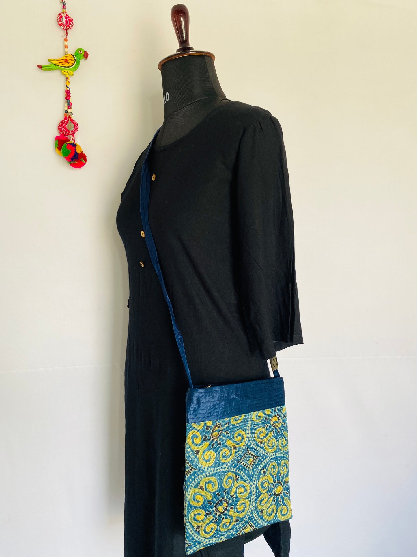 Ajarakh Mushroo Sling Bag