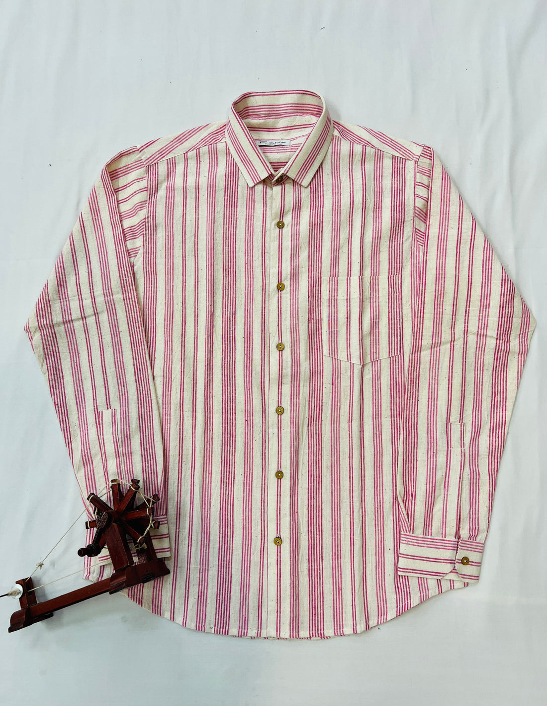 Pink lining Kala Cotton Full Sleeve Shirt
