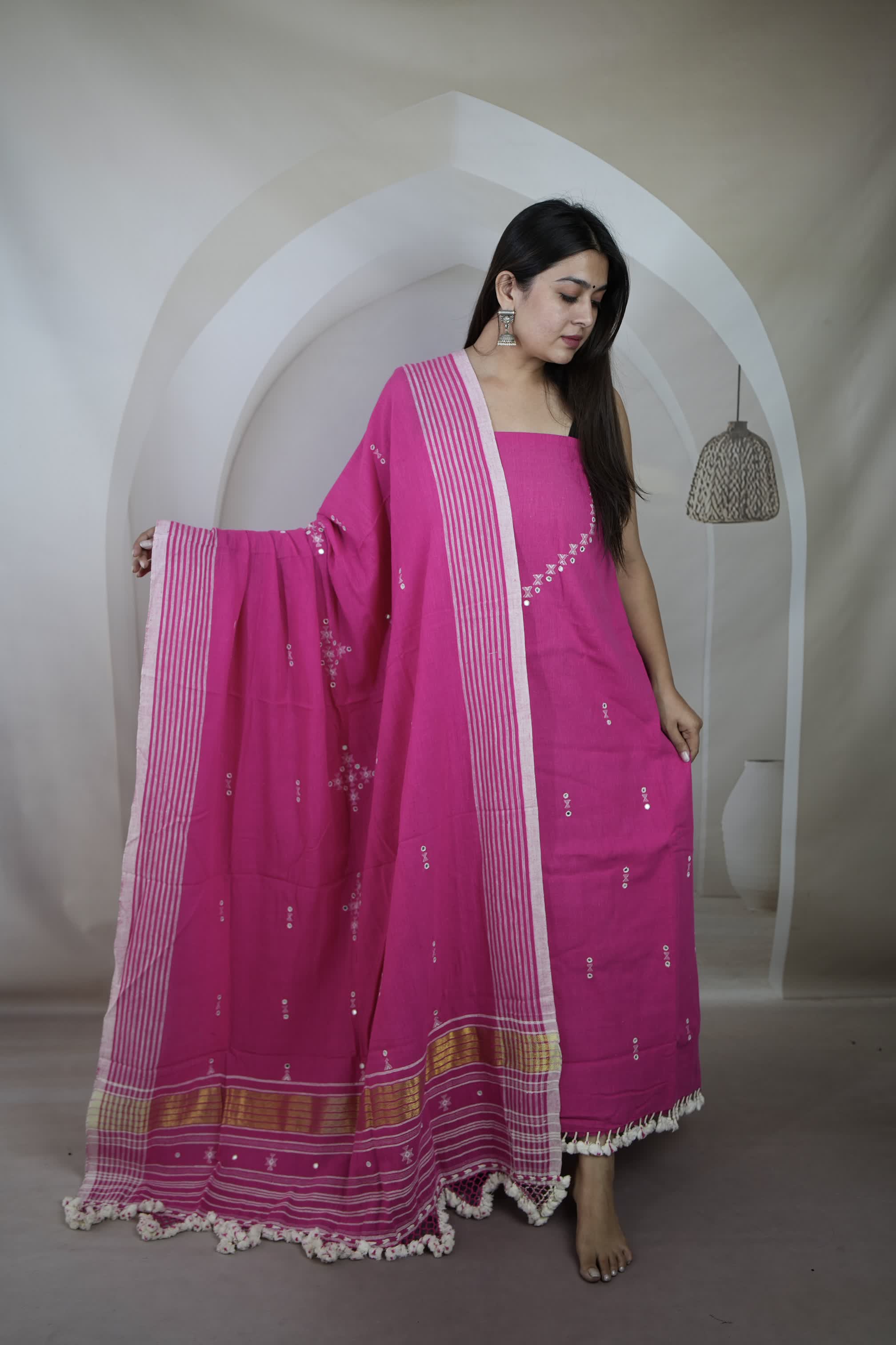 Bhujodi Kala Cotton Suit Material
