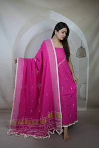Handweave Bhujodi Suit Material