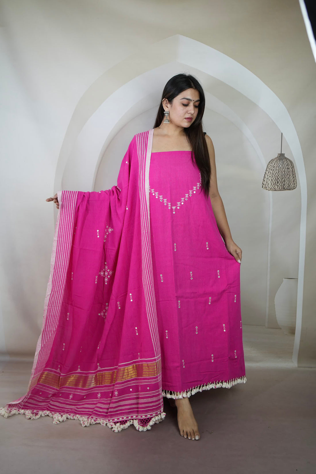 Bhujodi Kala Cotton Suit Material