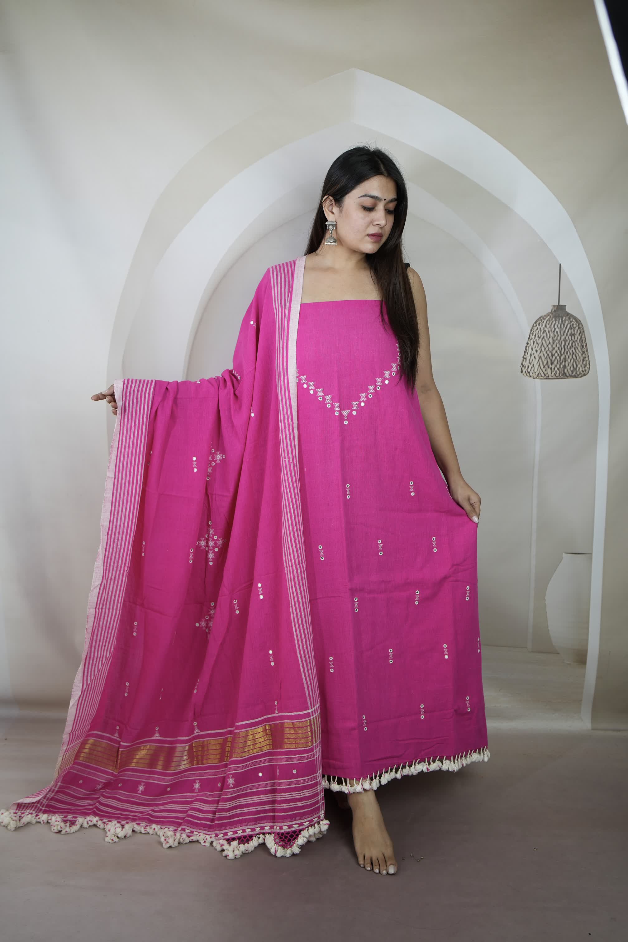 Bhujodi Kala Cotton Suit Material