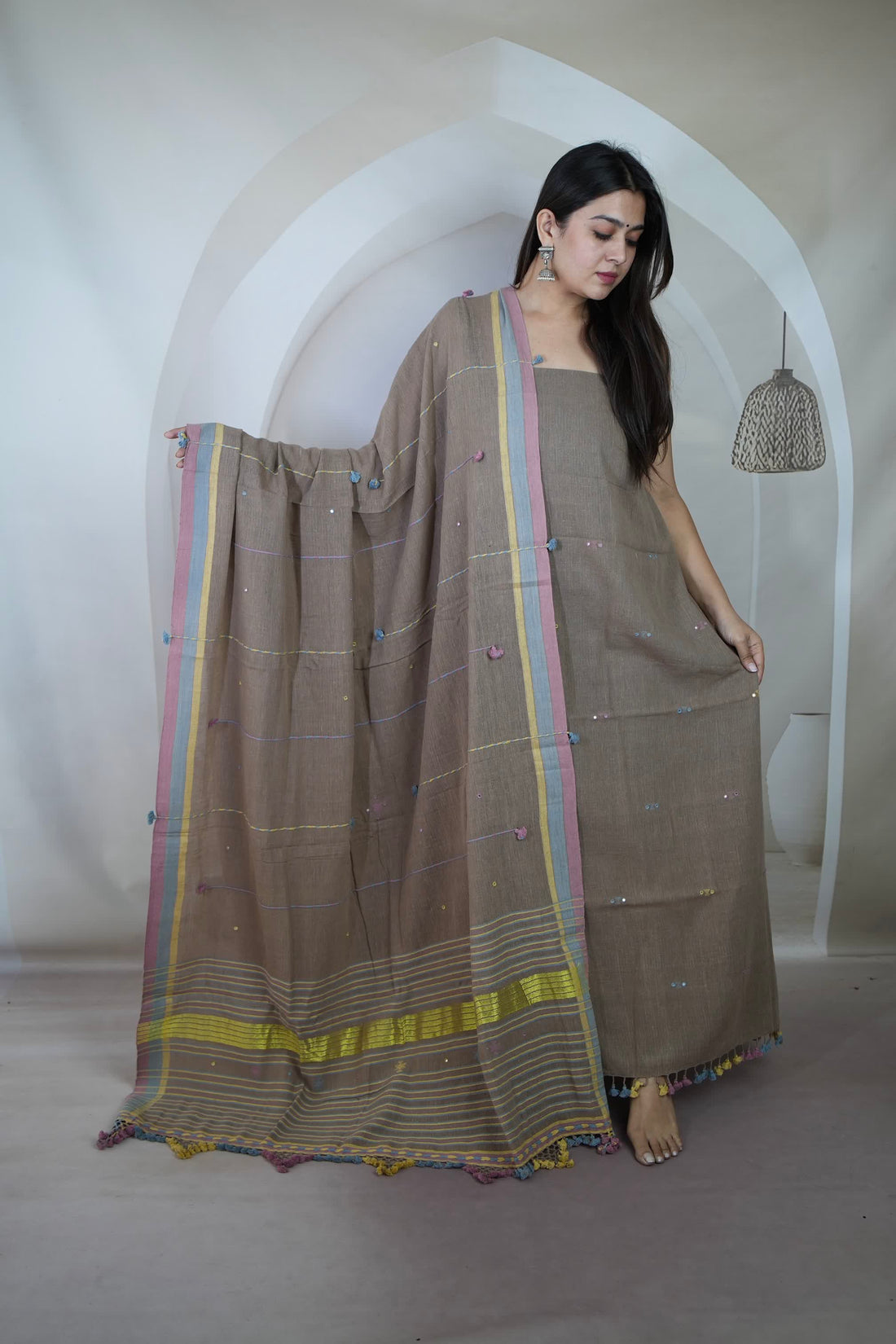 Bhujodi Kala Cotton Suit Material