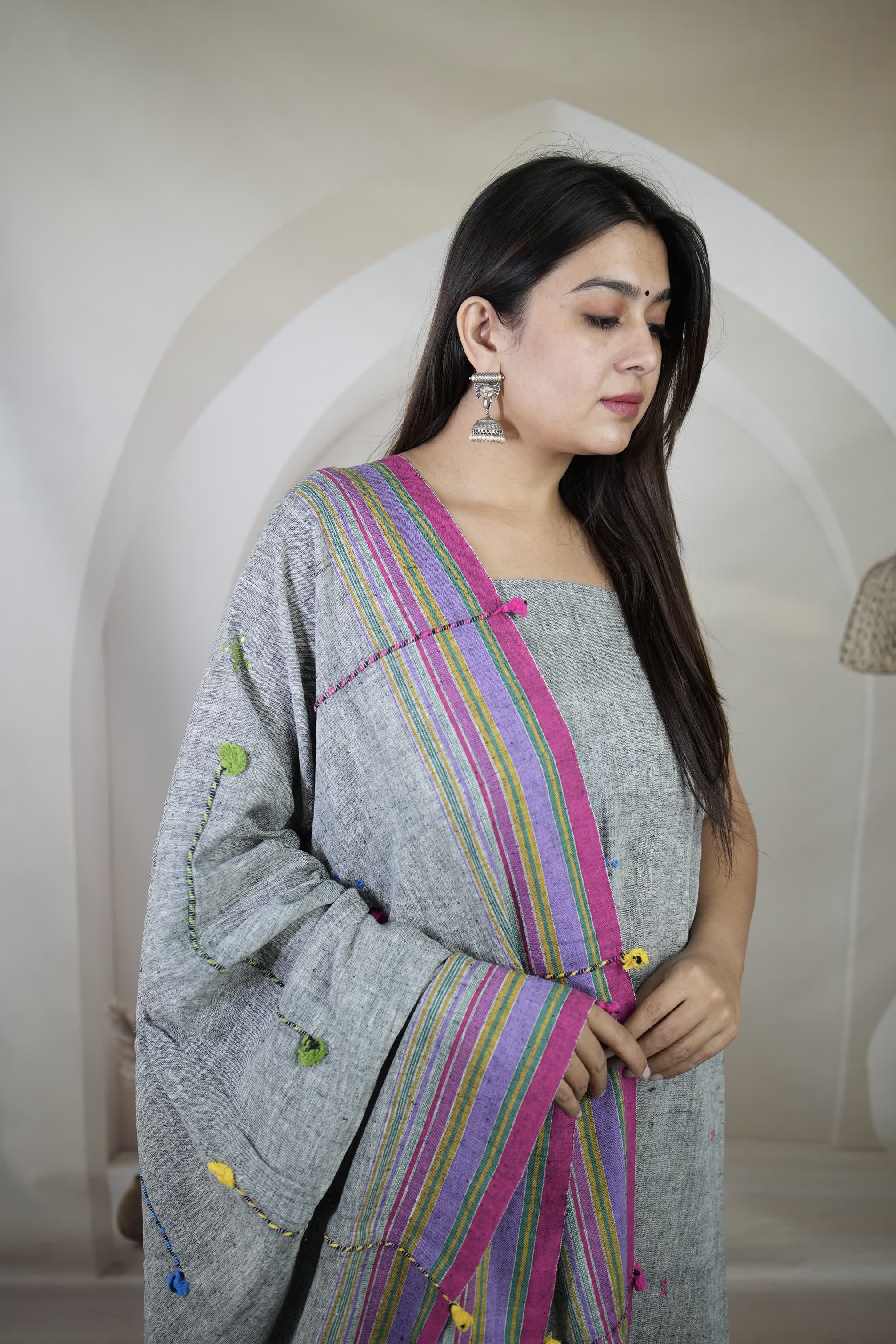 Bhujodi Kala Cotton Suit Material