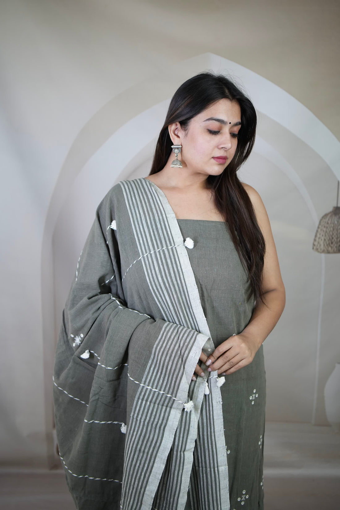 Bhujodi Kala Cotton Suit Material