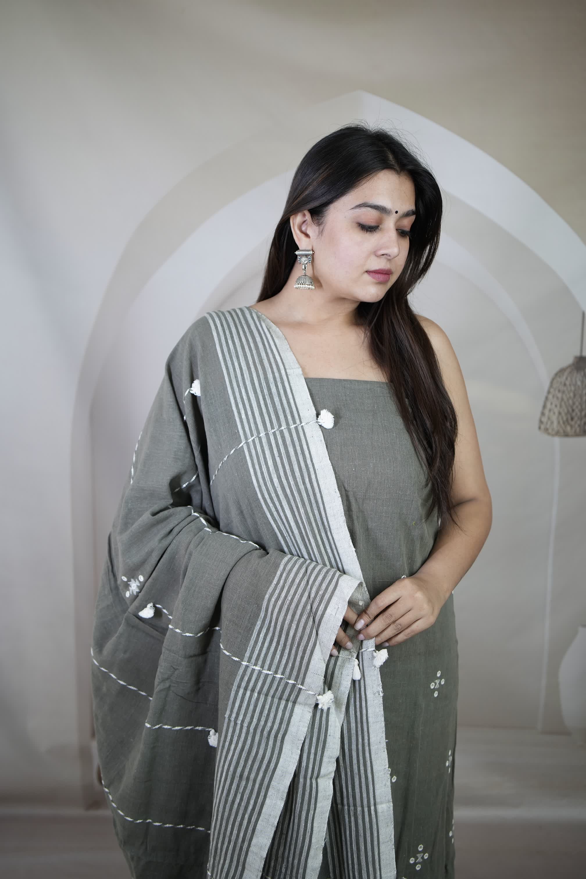 Bhujodi Kala Cotton Suit Material