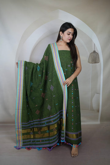 Bhujodi Kala Cotton Suit Material