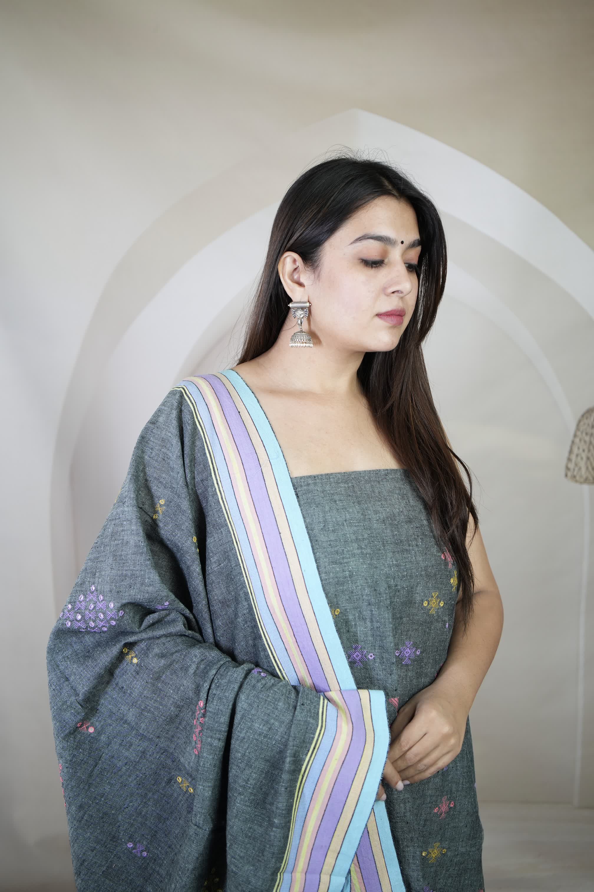 Bhujodi Kala Cotton Suit Material