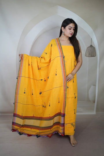 Bhujodi Kala Cotton Suit Material