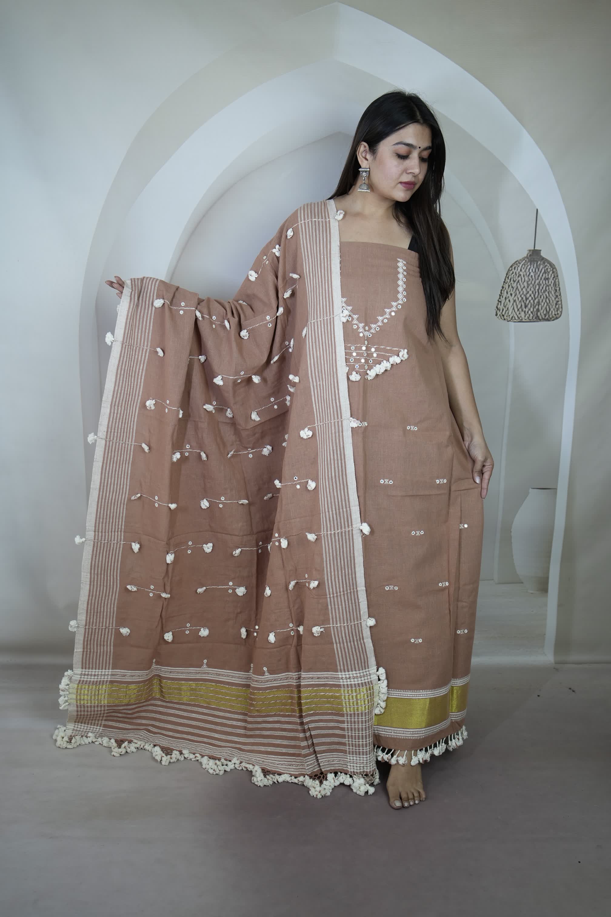 Bhujodi Kala Cotton Suit Material