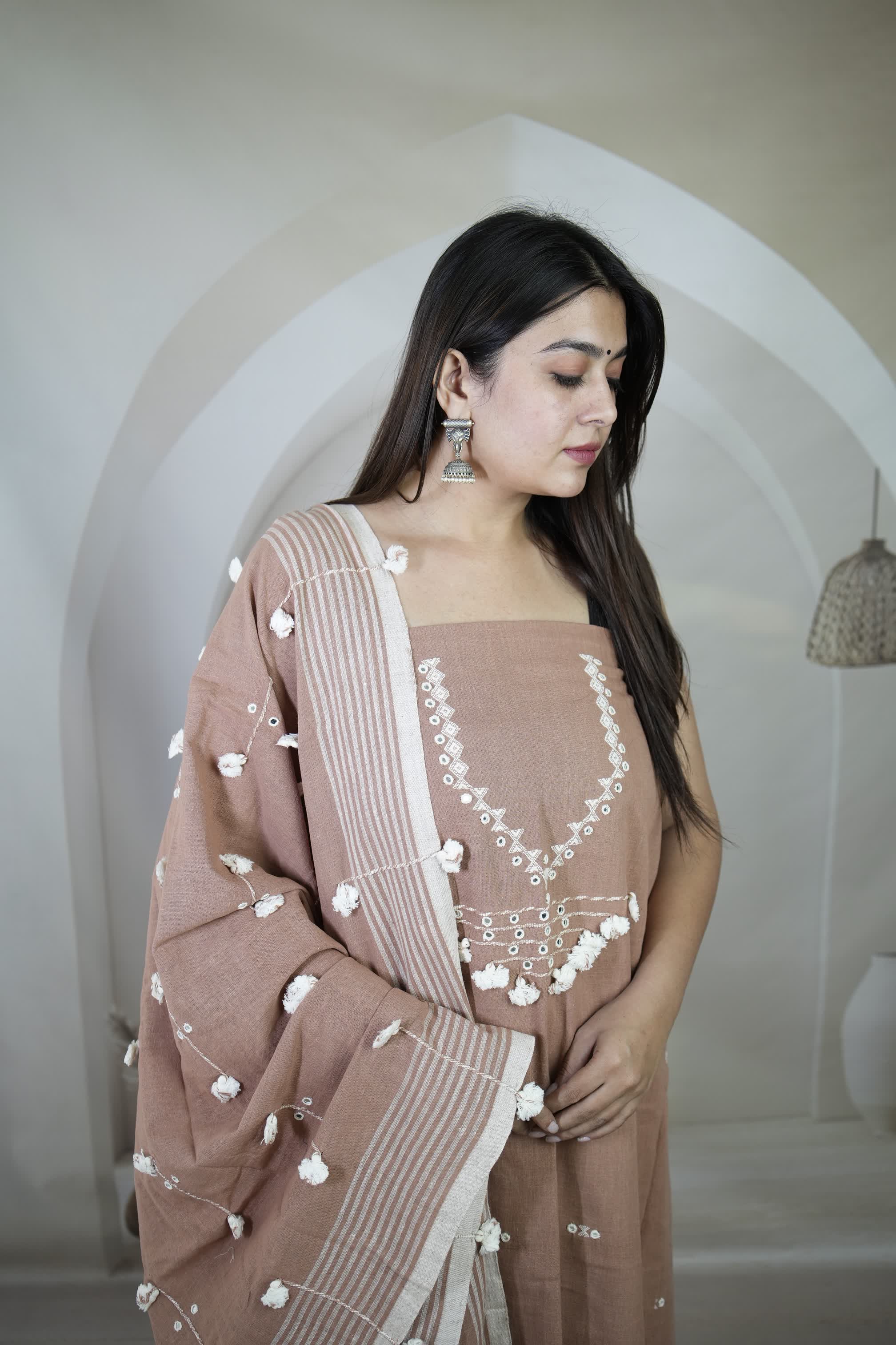 Bhujodi Kala Cotton Suit Material