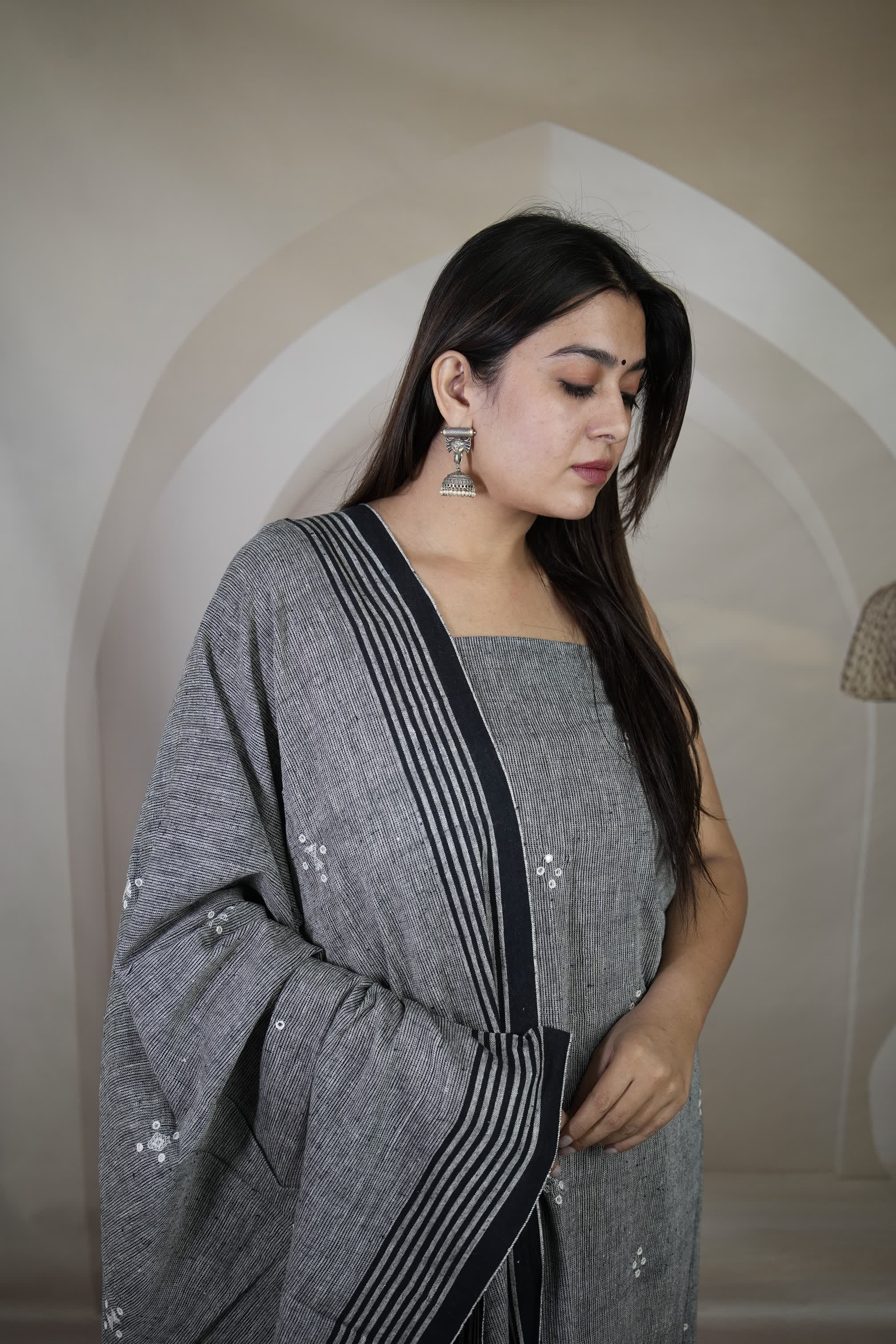 Bhujodi Kala Cotton Suit Material