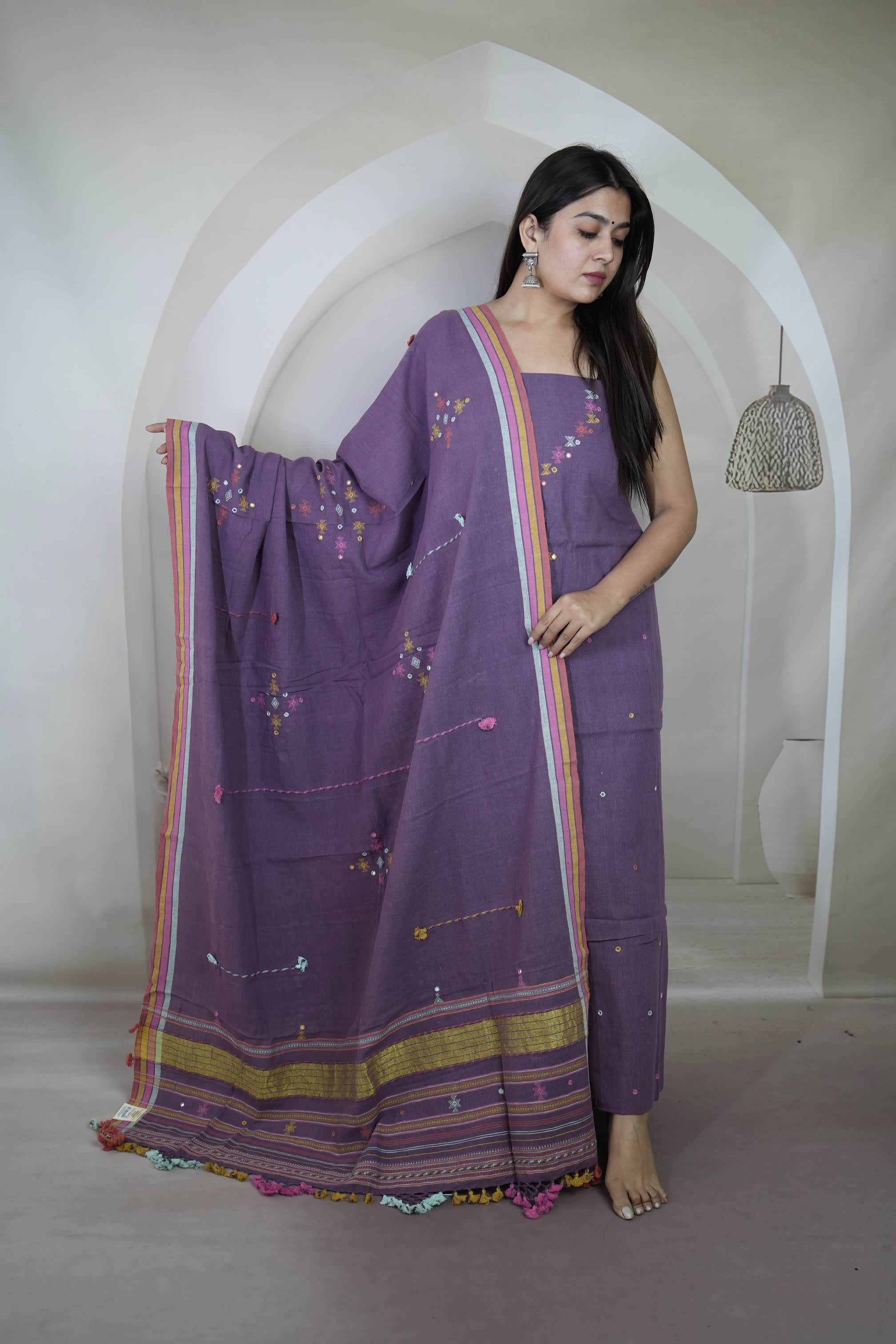 Bhujodi Kala Cotton Suit Material