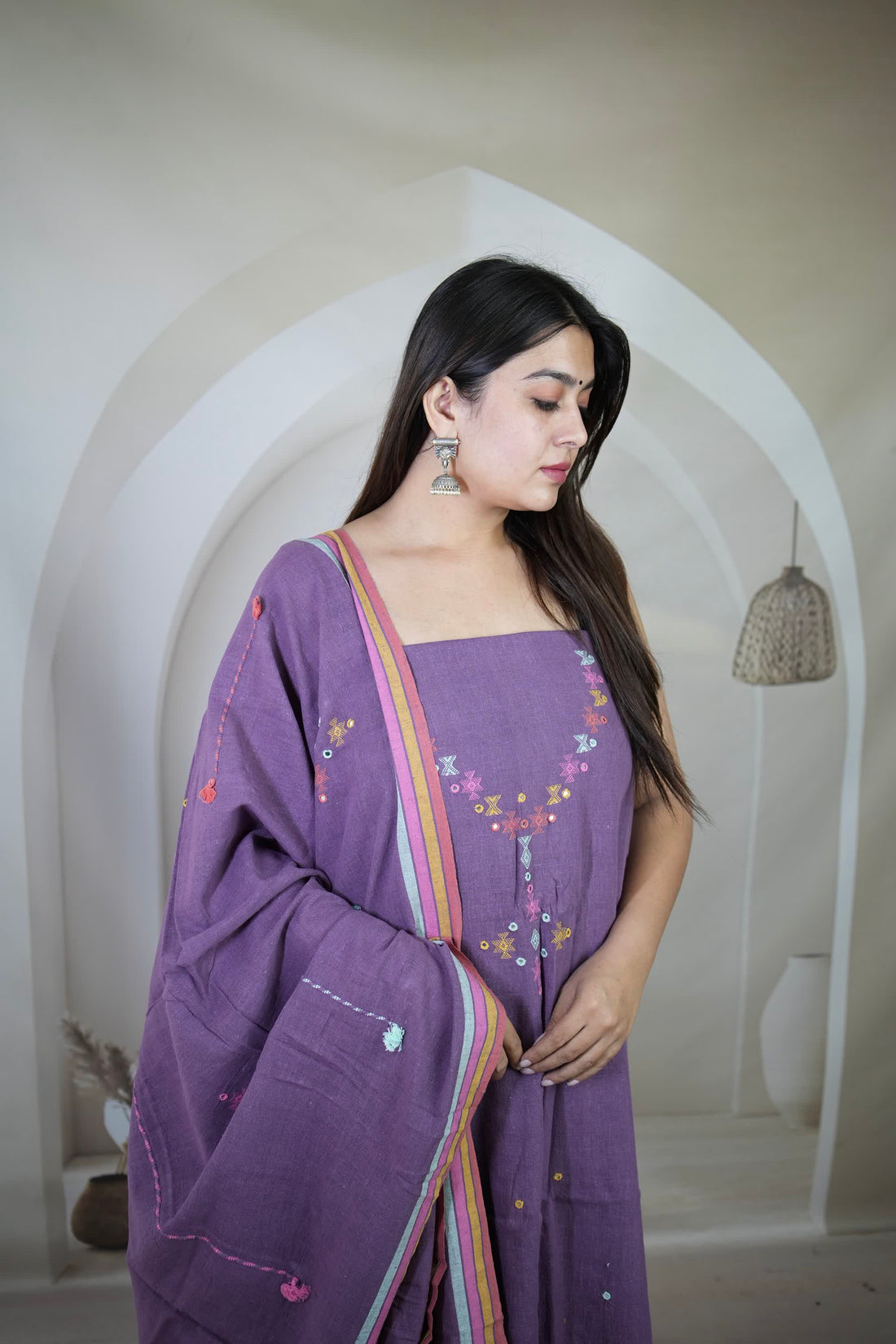 Bhujodi Kala Cotton Suit Material