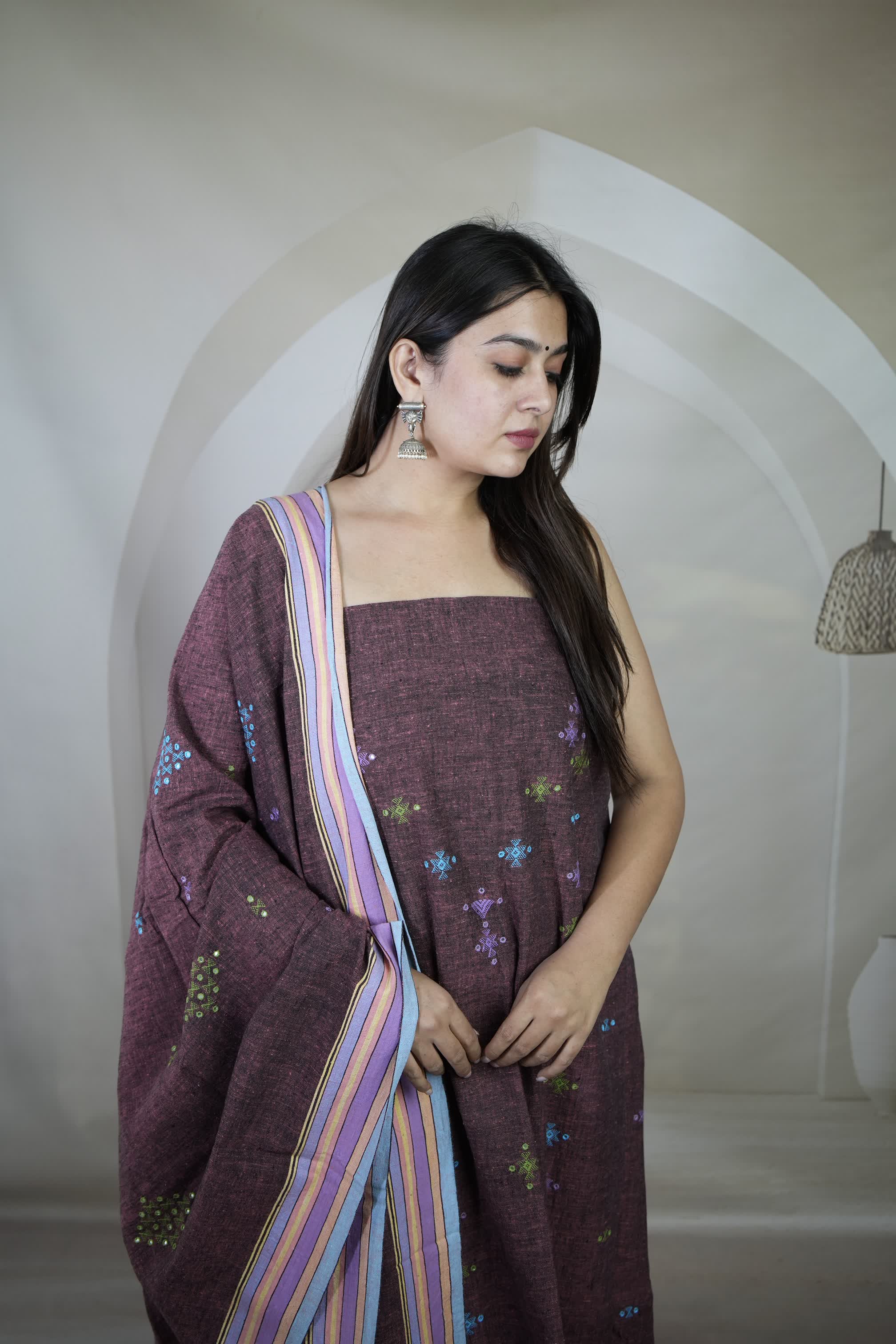 Bhujodi Kala Cotton Suit Material